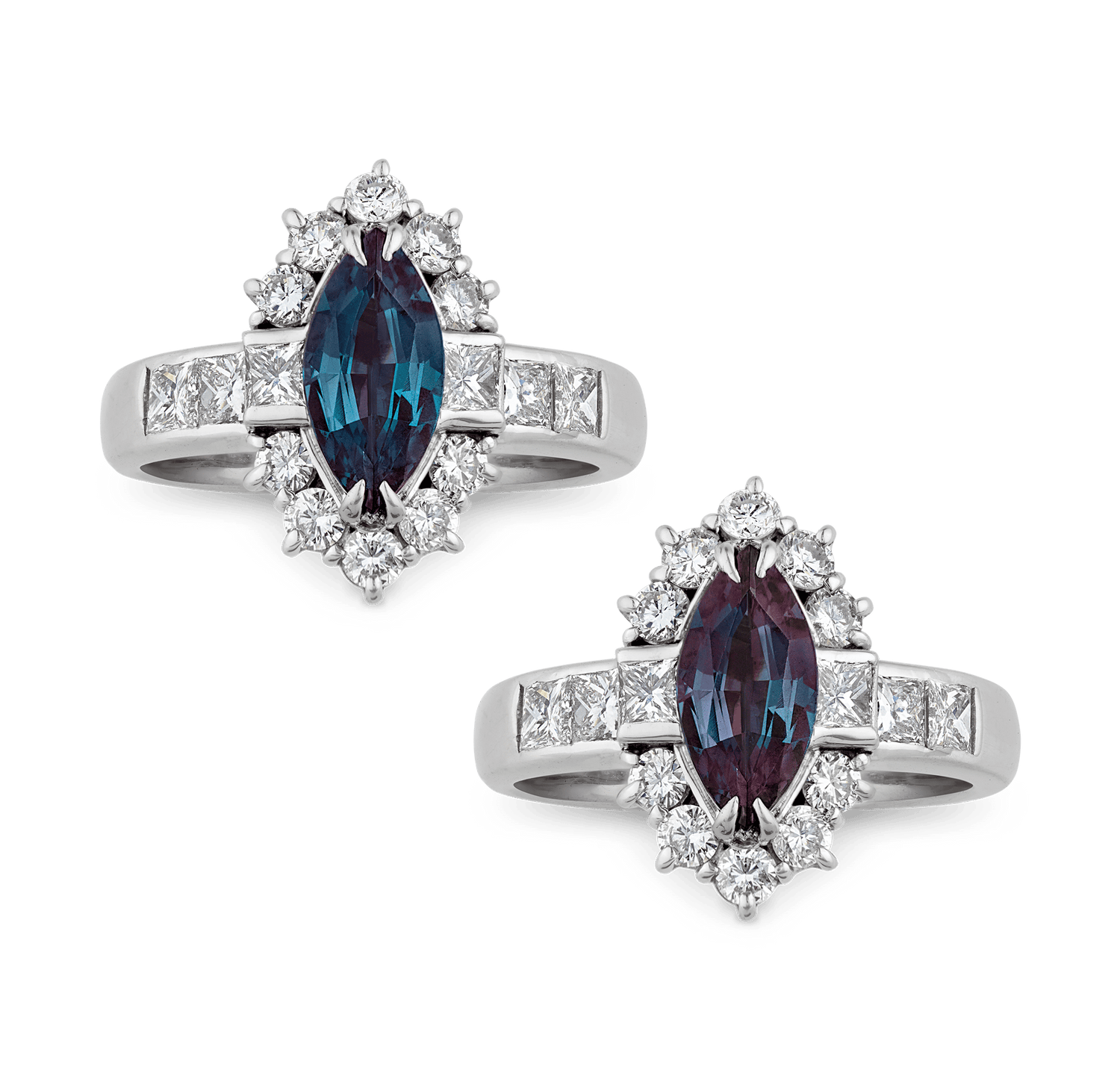 Brazilian Alexandrite Ring, 1.24 Carats