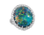 Black Opal Ring, 12.80 Carats