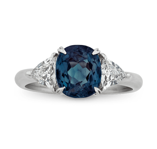 Brazilian Alexandrite Ring, Untreated, 2.35 Carats