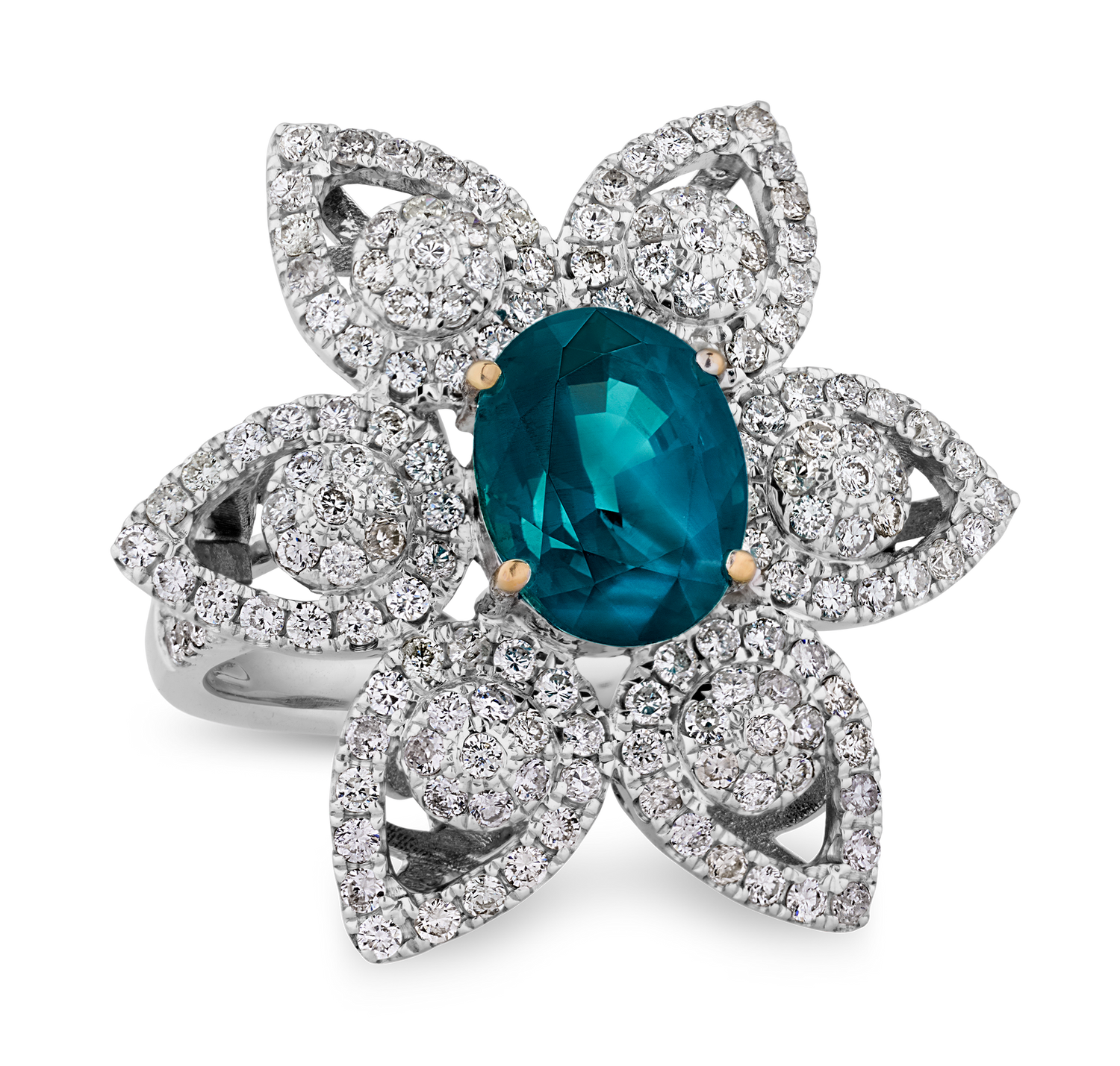 Alexandrite Ring, Untreated, 3.24 Carats