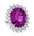 Unheated Purple Tourmaline Ring, 22.29 Carats