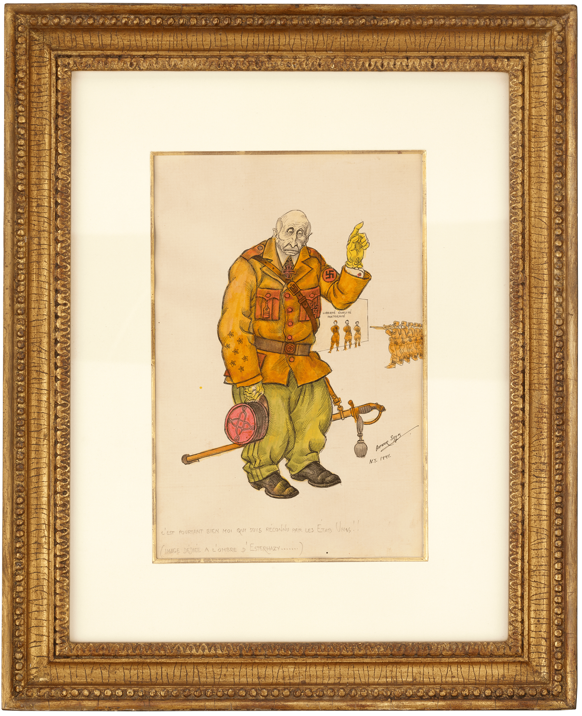 C'est Pourtant Bien Moi by Arthur Szyk