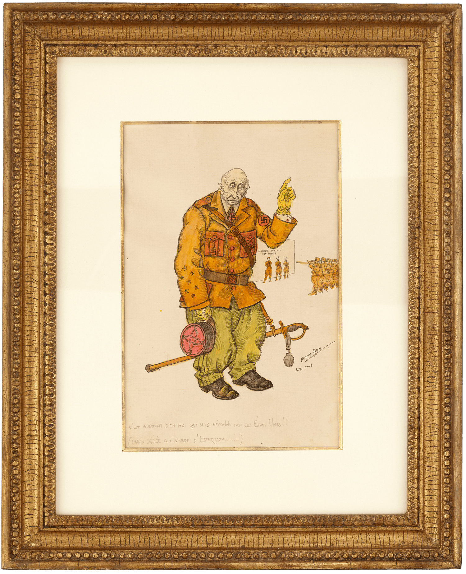 C'est Pourtant Bien Moi by Arthur Szyk