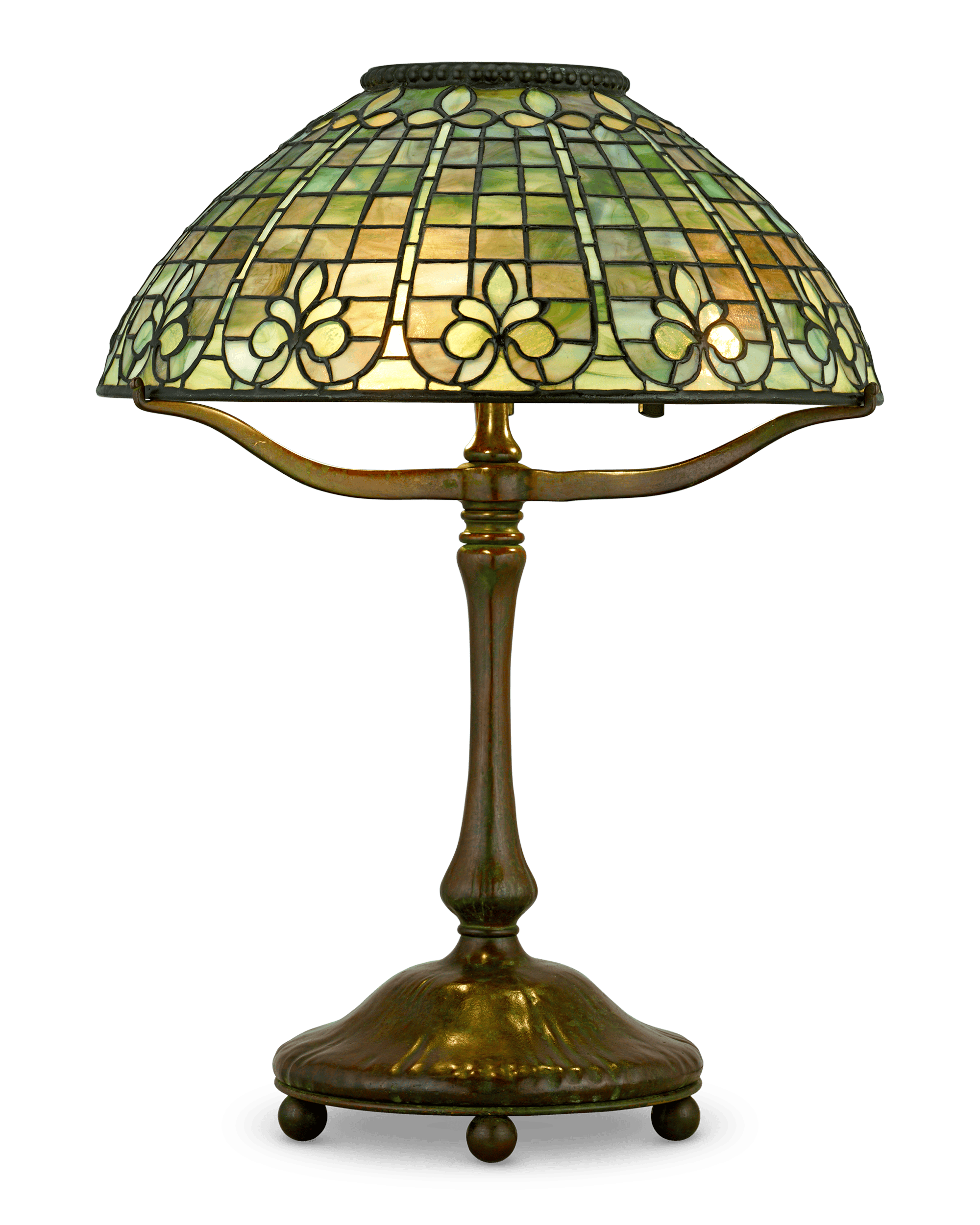 Tiffany Studios Fleur-de-Lis Lamp