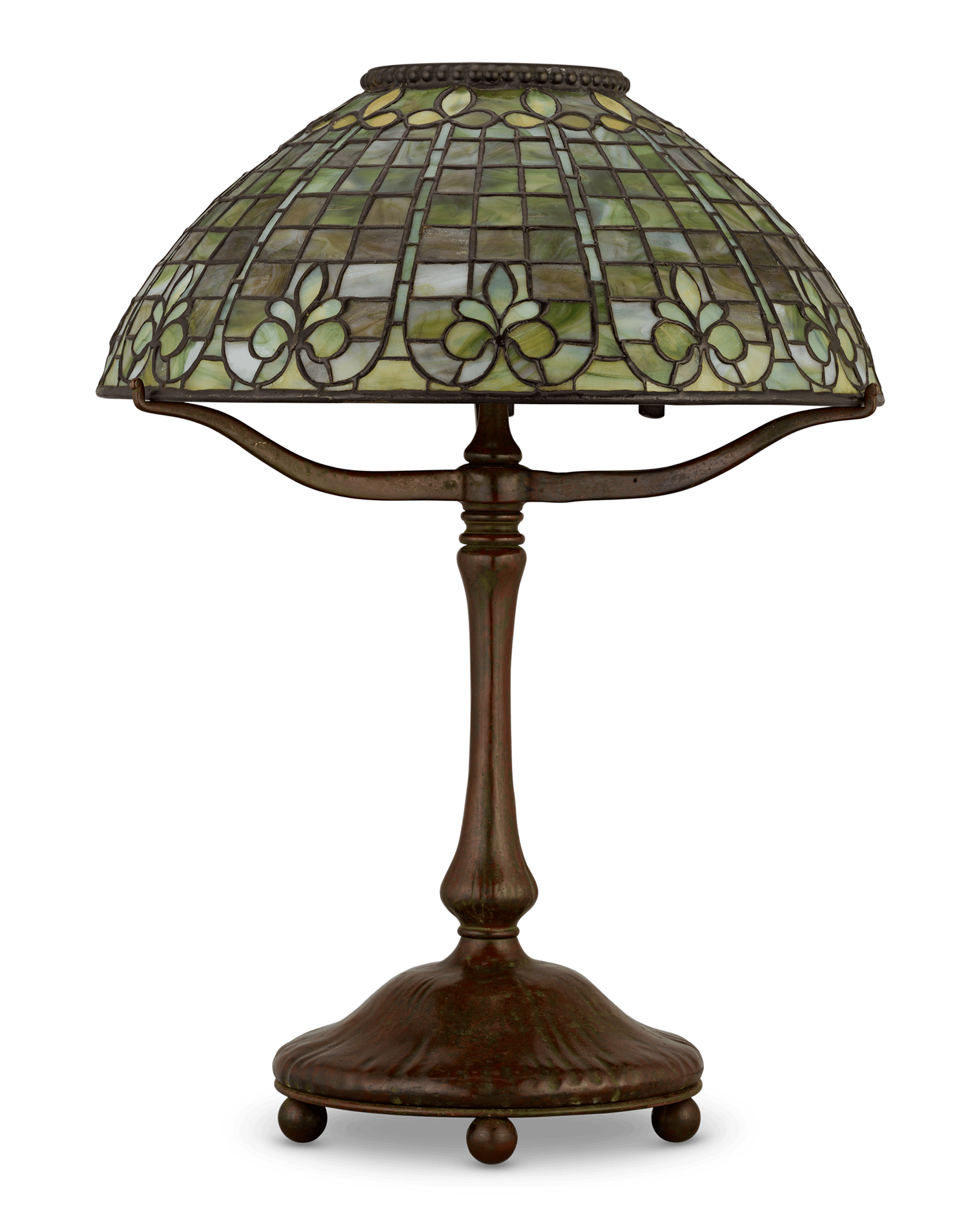 Tiffany Studios Fleur-de-Lis Lamp