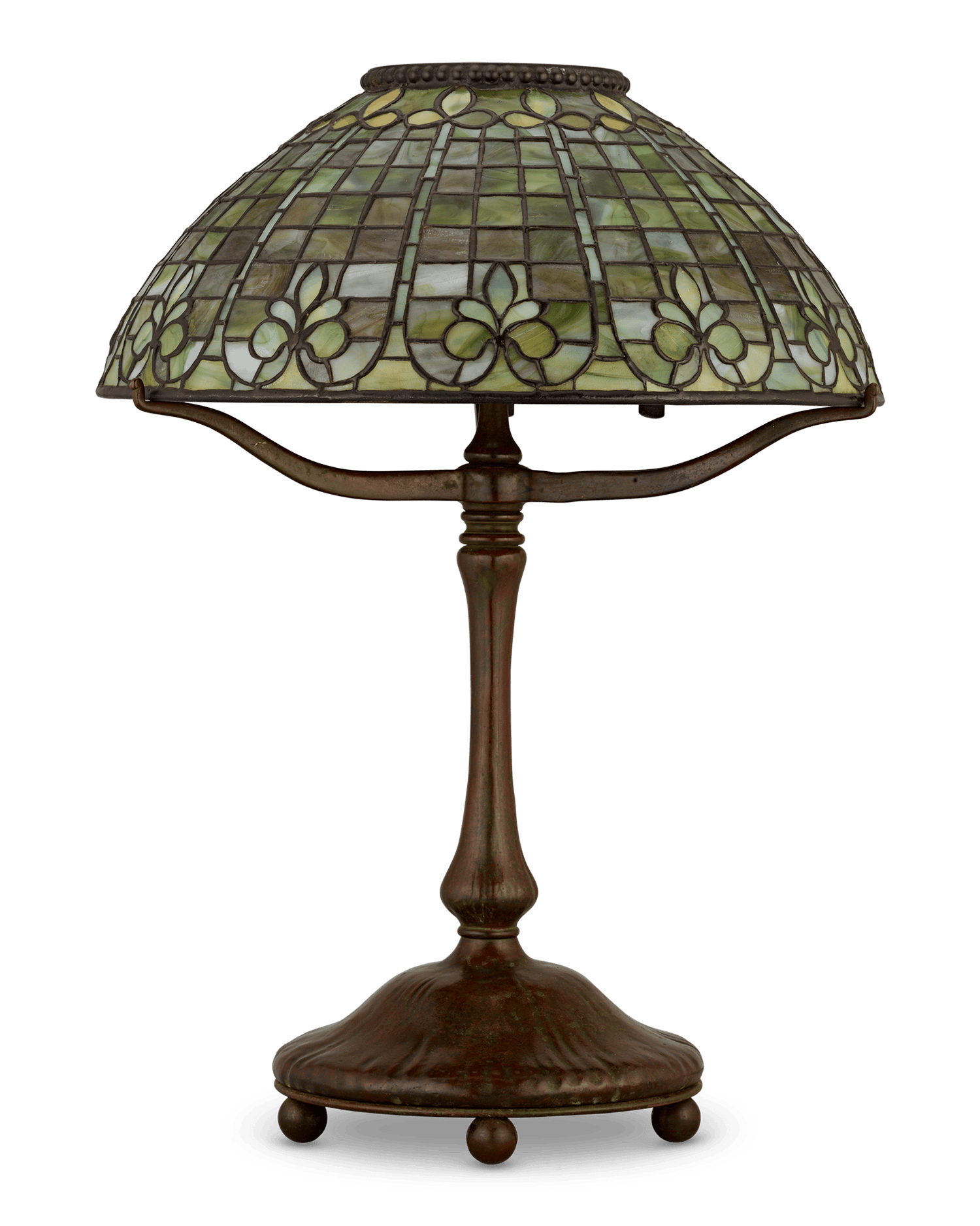 Tiffany Studios Fleur-de-Lis Lamp