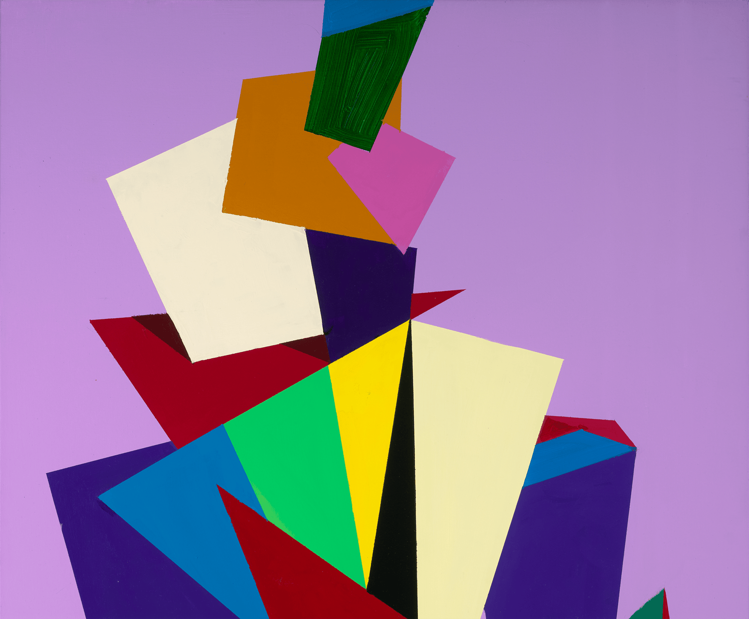 Purple Abstract by Frank Sinatra