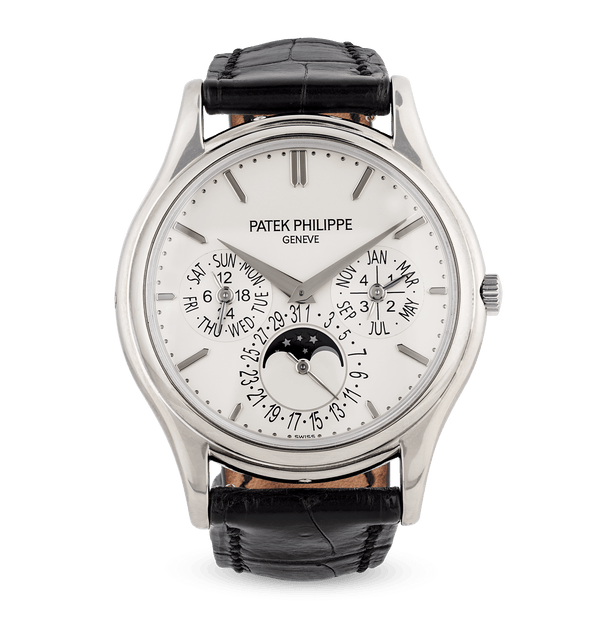 Patek Philippe Grand Complications Perpetual Calendar White Gold Wristwatch
