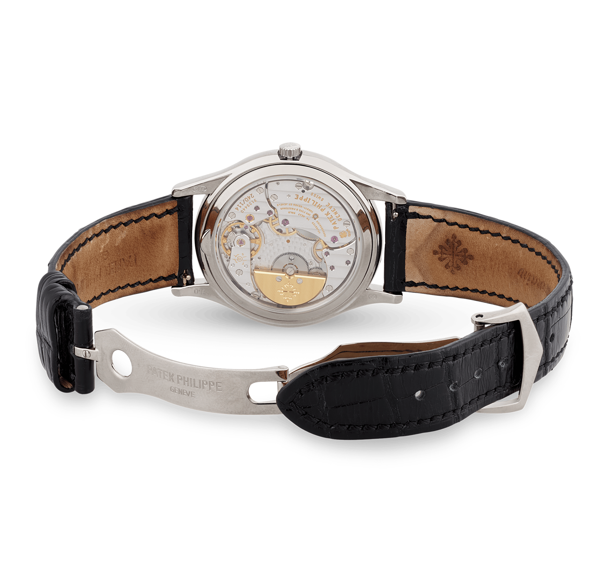 Patek Philippe Grand Complications Perpetual Calendar White Gold Wristwatch