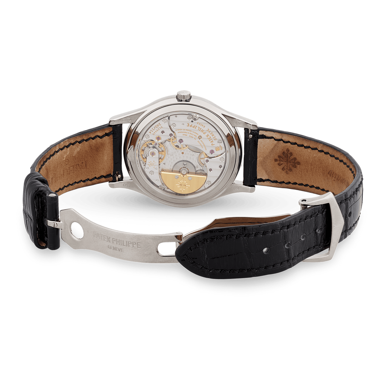 Patek Philippe Grand Complications Perpetual Calendar White Gold Wristwatch