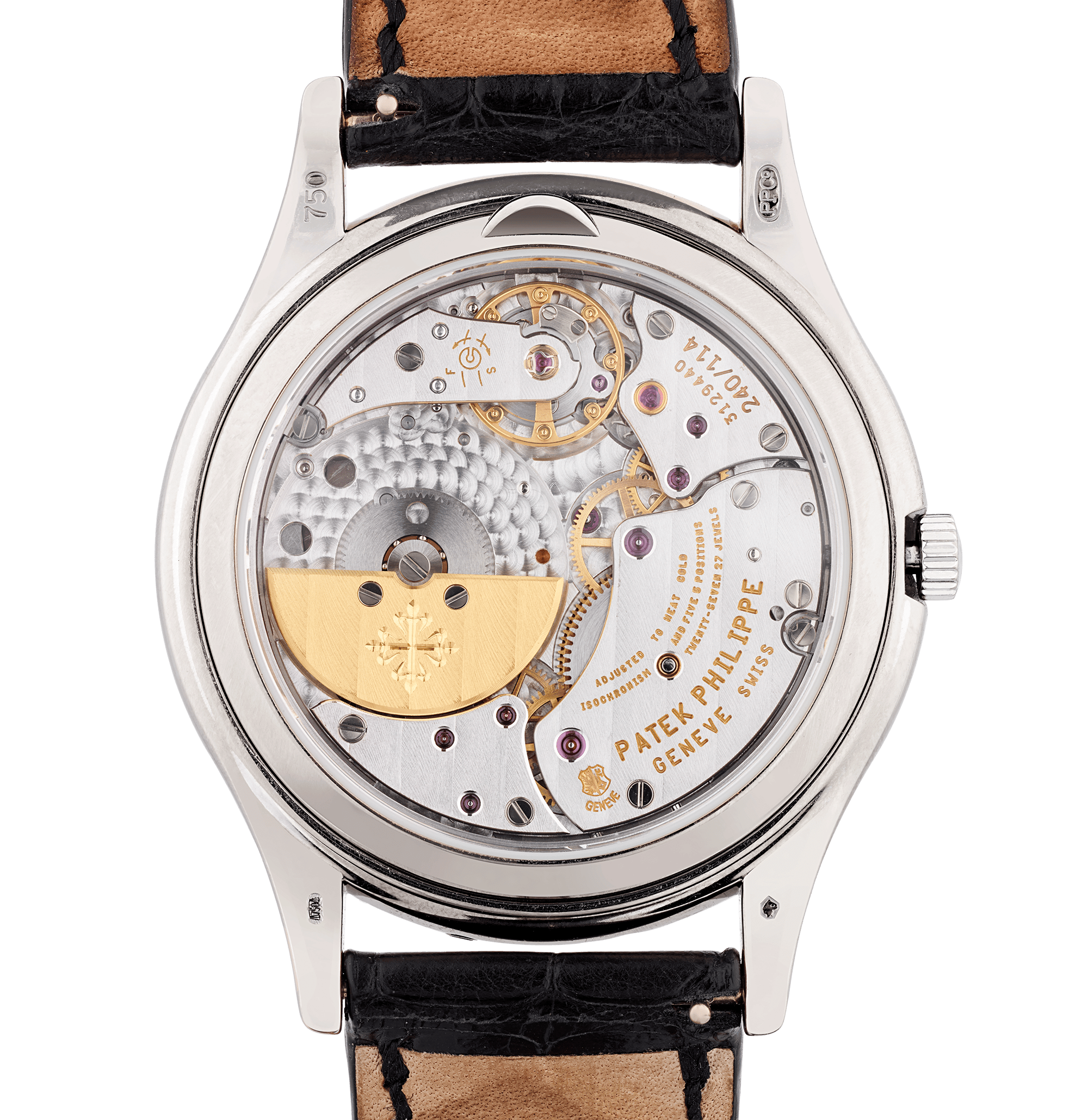 Patek Philippe Grand Complications Perpetual Calendar White Gold Wristwatch