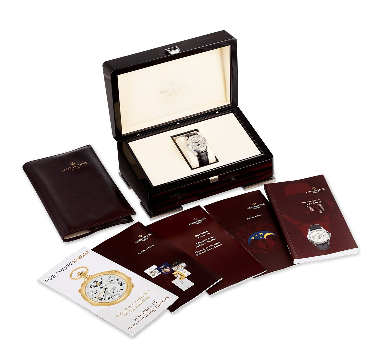 Patek Philippe Grand Complications Perpetual Calendar White Gold Wristwatch