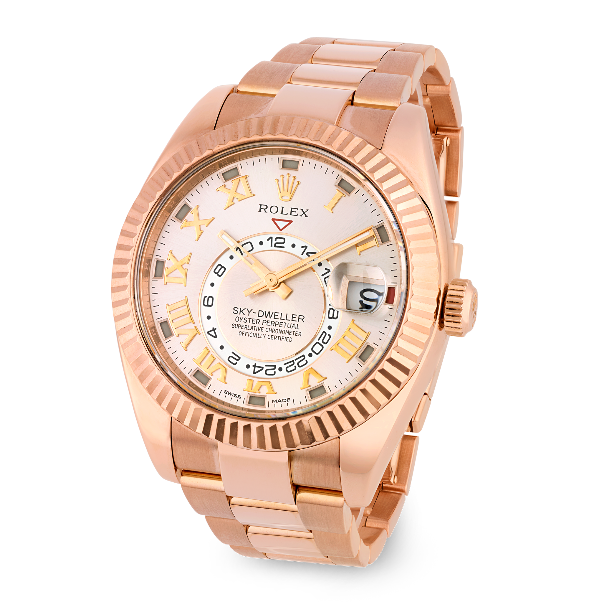 Rolex Sky-Dweller Everose Gold Watch