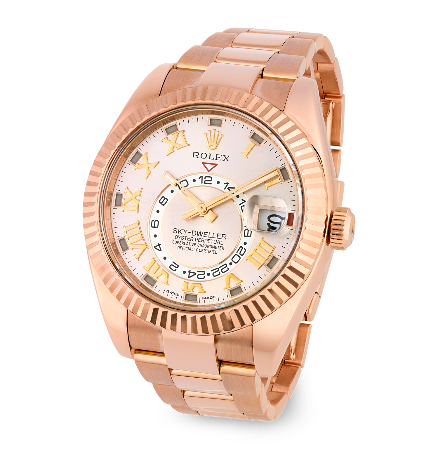 Rolex Sky-Dweller Everose Gold Watch