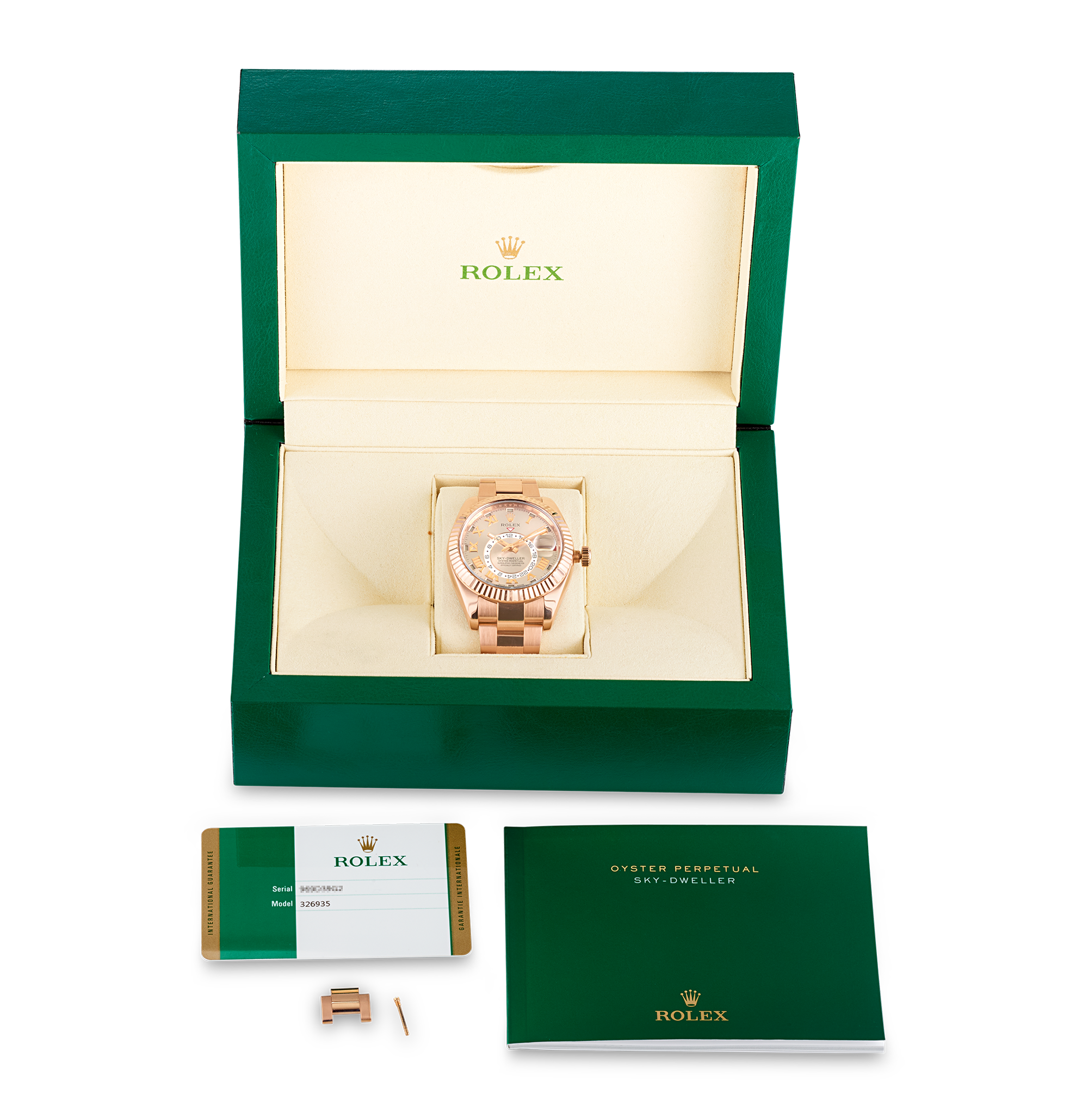 Rolex Sky-Dweller Everose Gold Watch