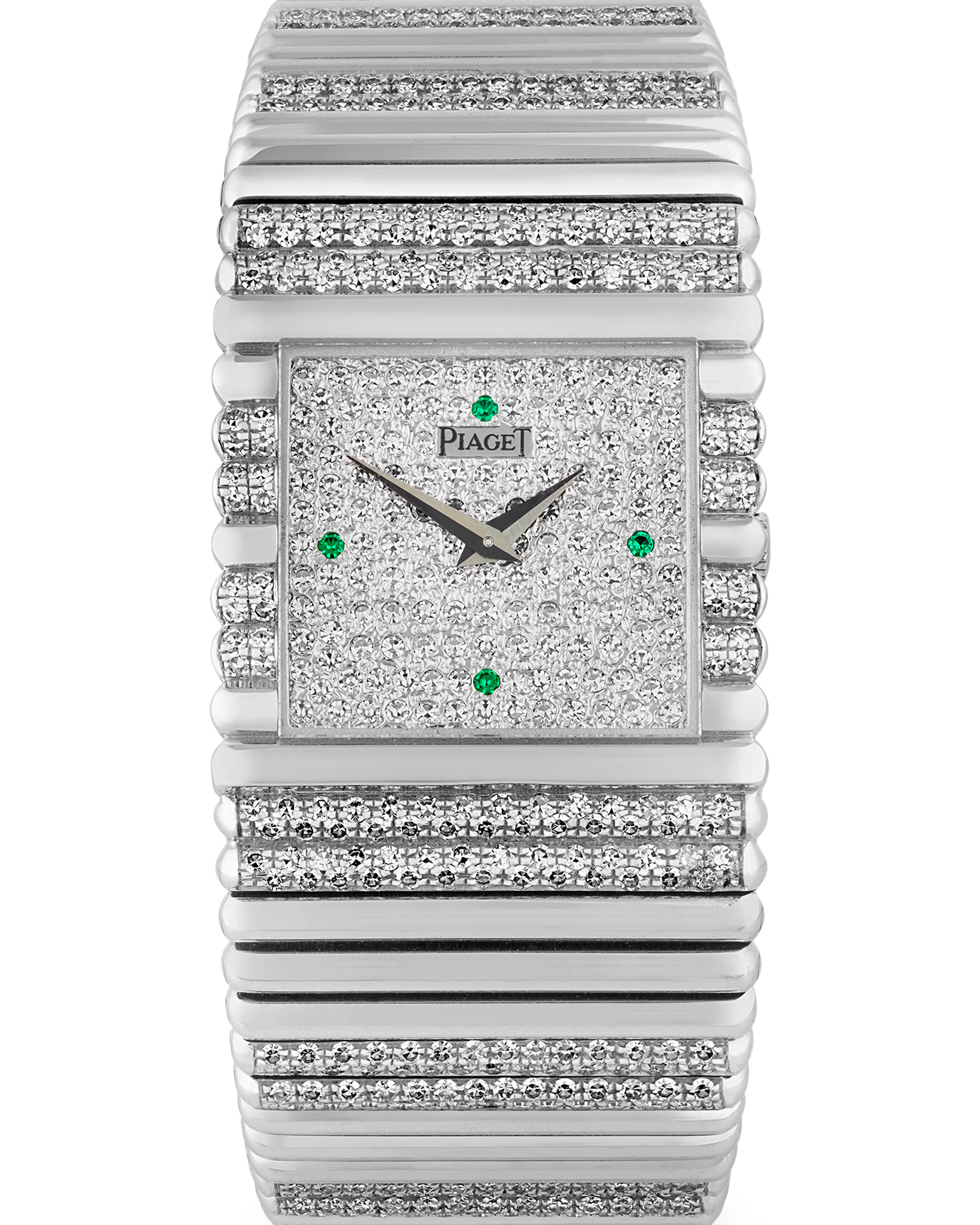 Piaget Emperador White Gold and Diamond Watch