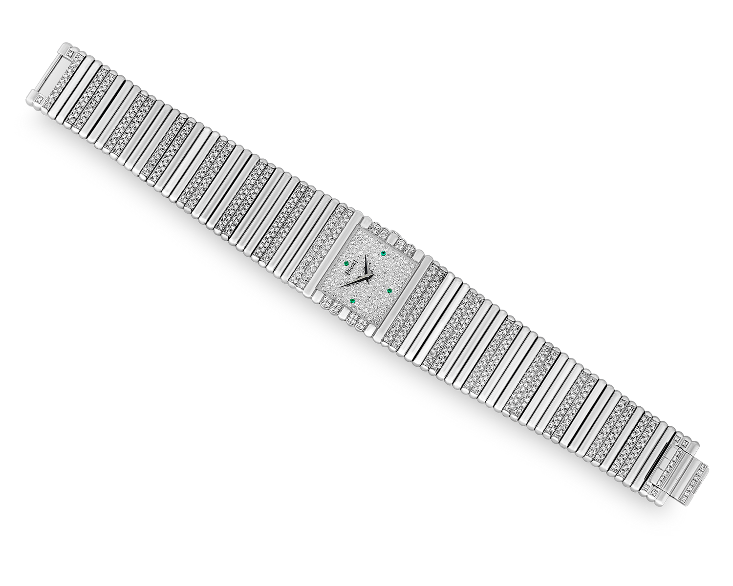 Piaget Emperador White Gold and Diamond Watch