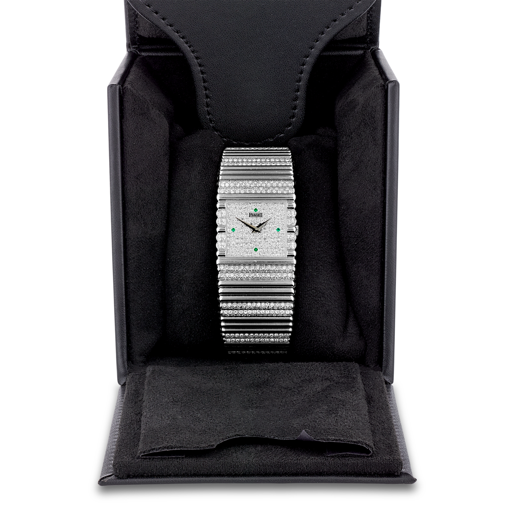 Piaget Emperador White Gold and Diamond Watch