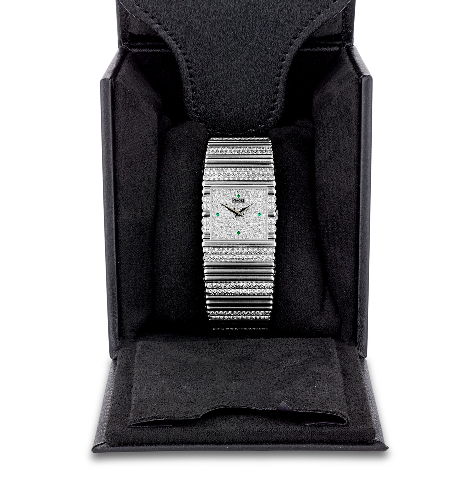 Piaget Emperador White Gold and Diamond Watch
