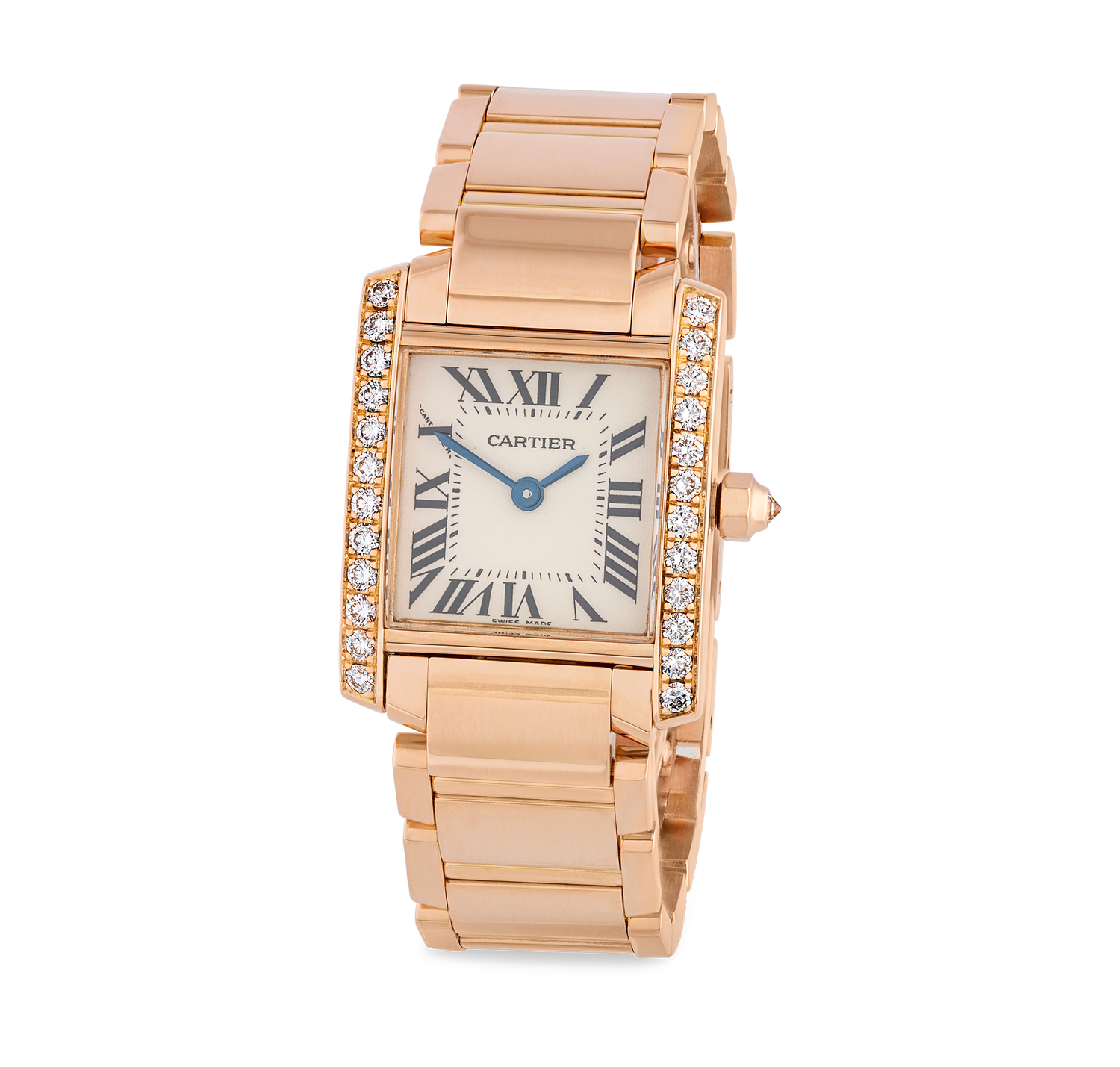 Cartier Tank Française Rose Gold Watch
