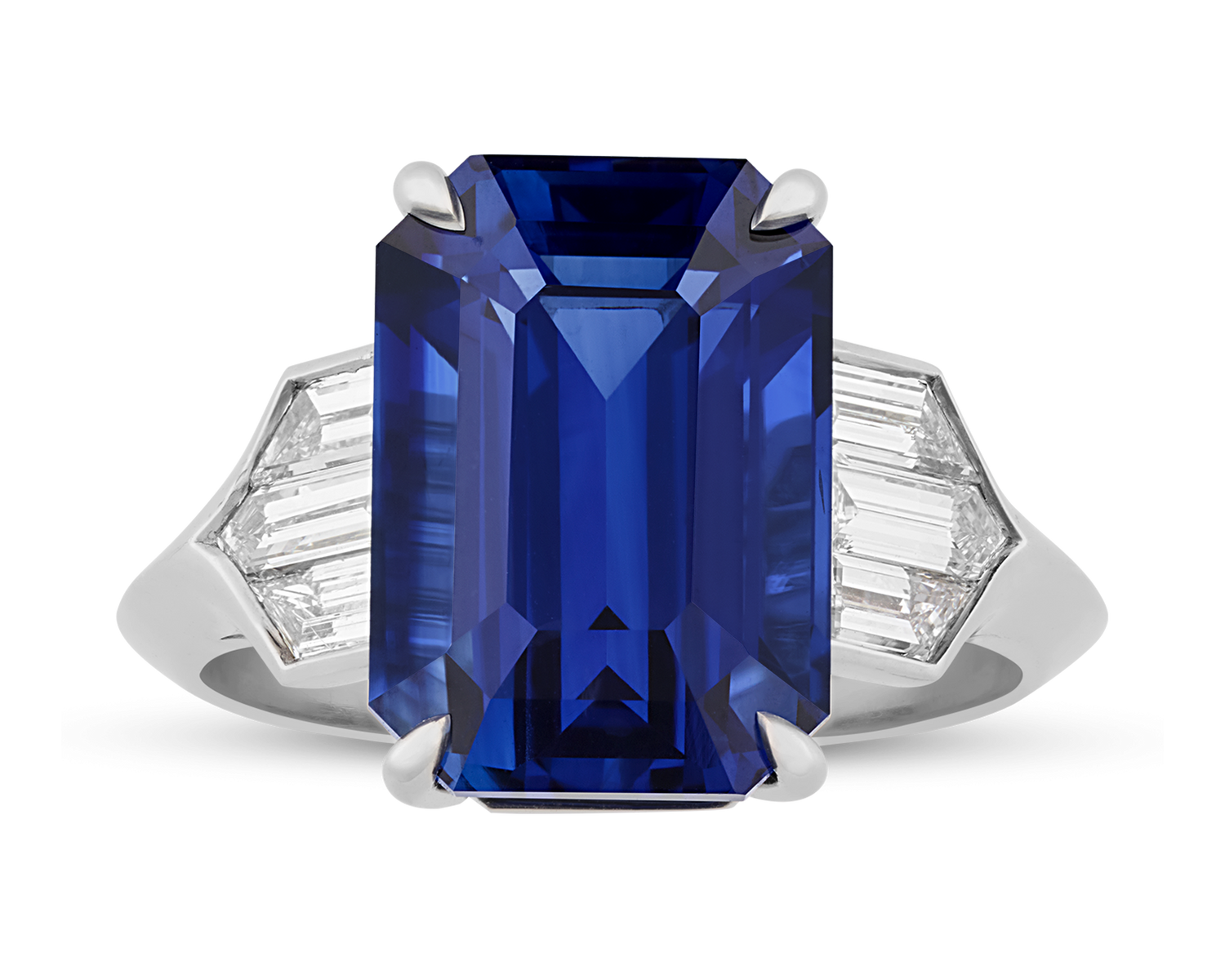 Oscar Heyman Sapphire Ring, 8.96 Carats