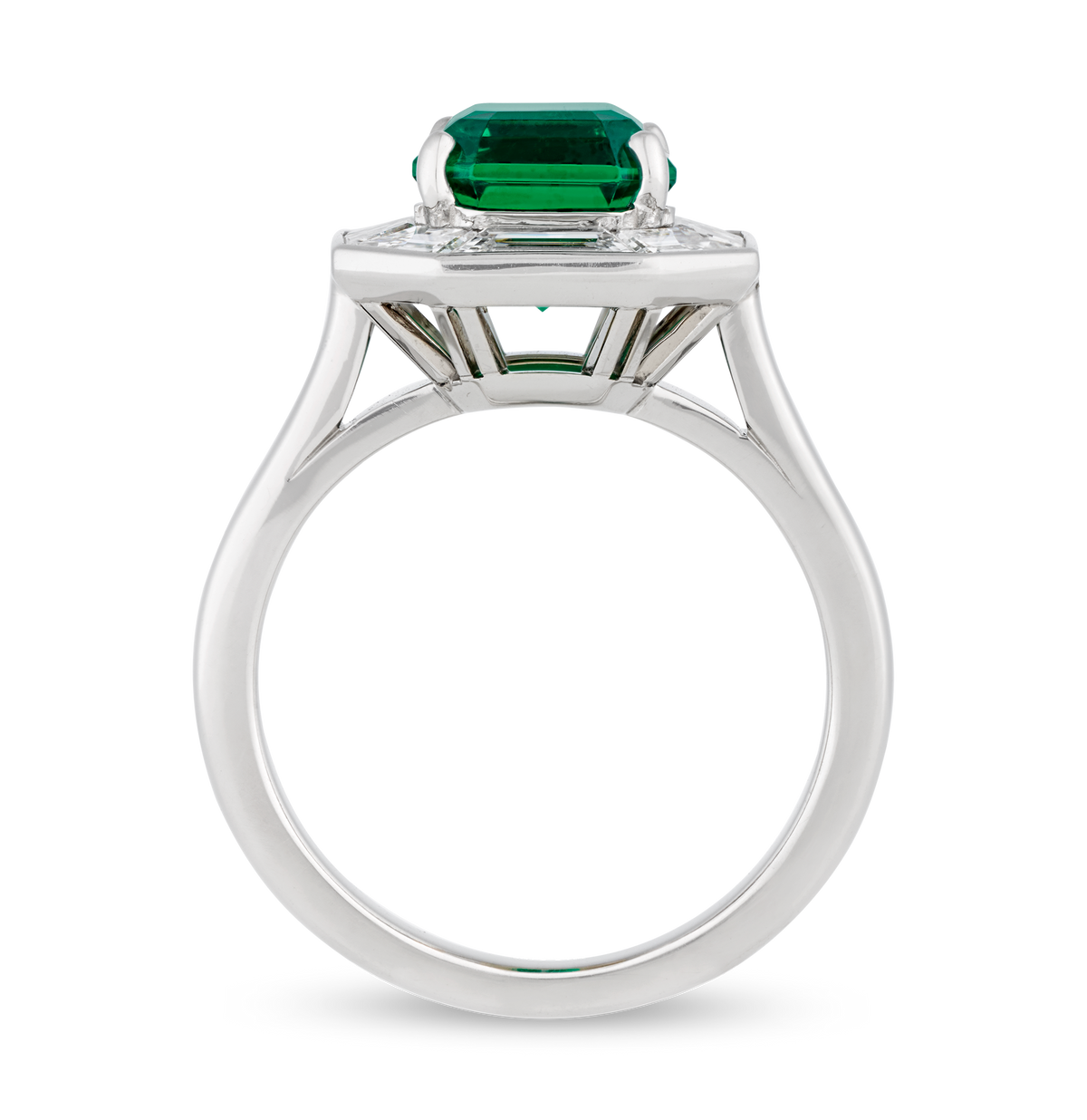 Oscar Heyman Colombian Emerald Ring, 2.60 Carats