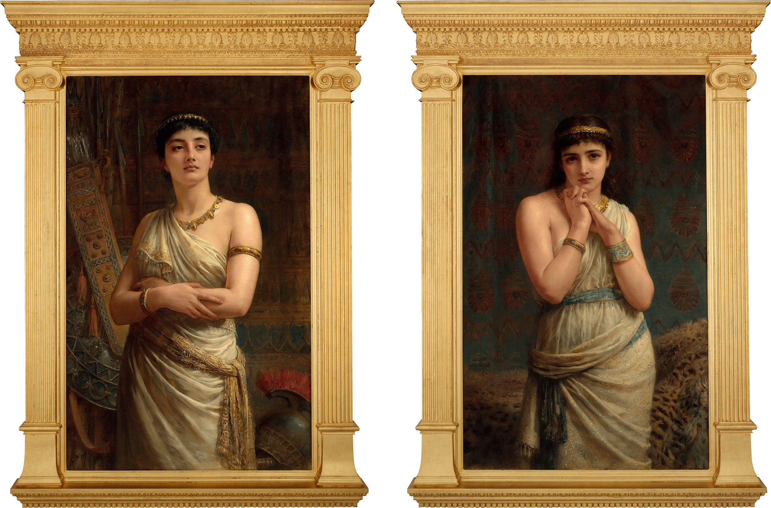 Merab and Michal by Edwin Longsden Long