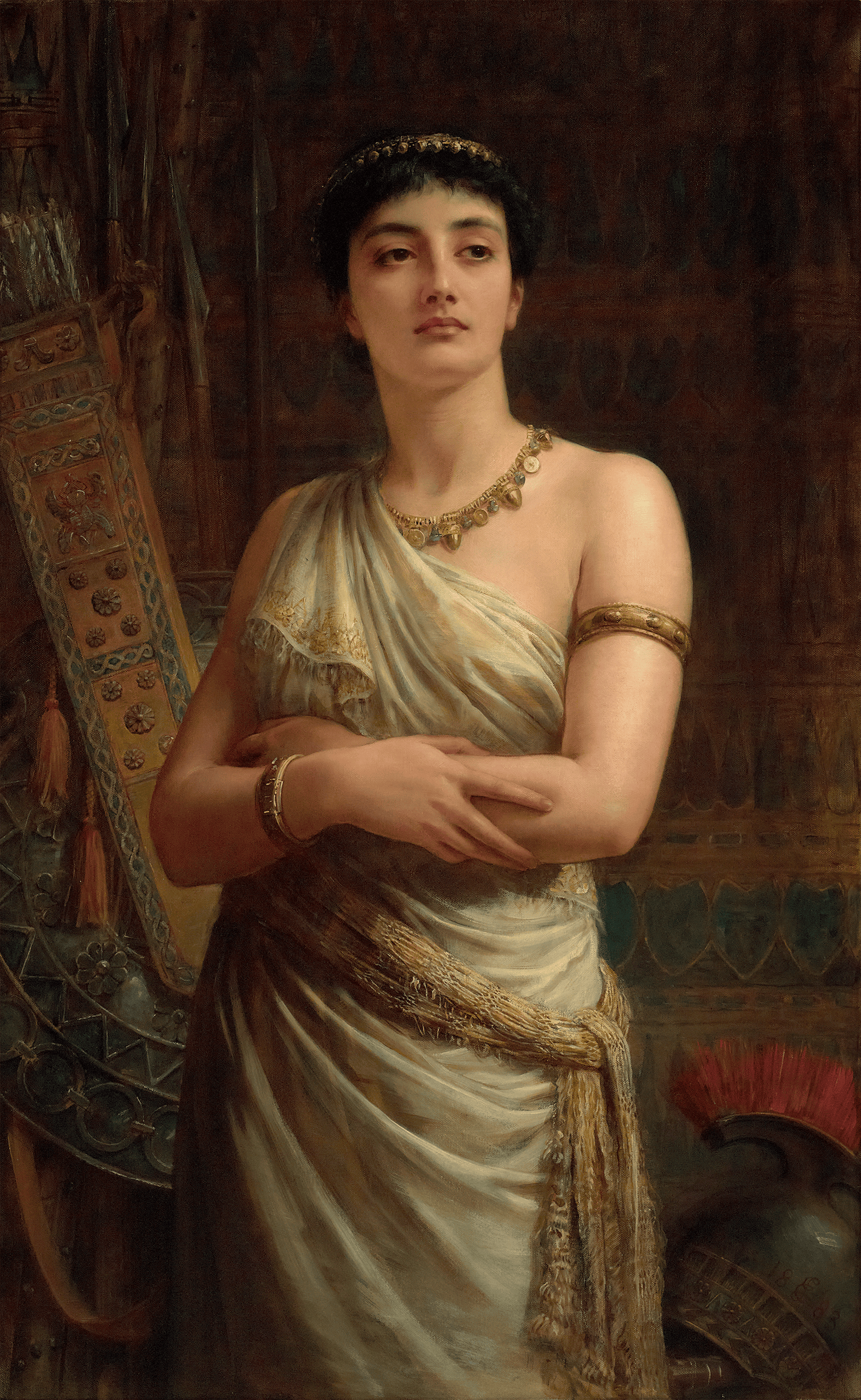 Merab and Michal by Edwin Longsden Long
