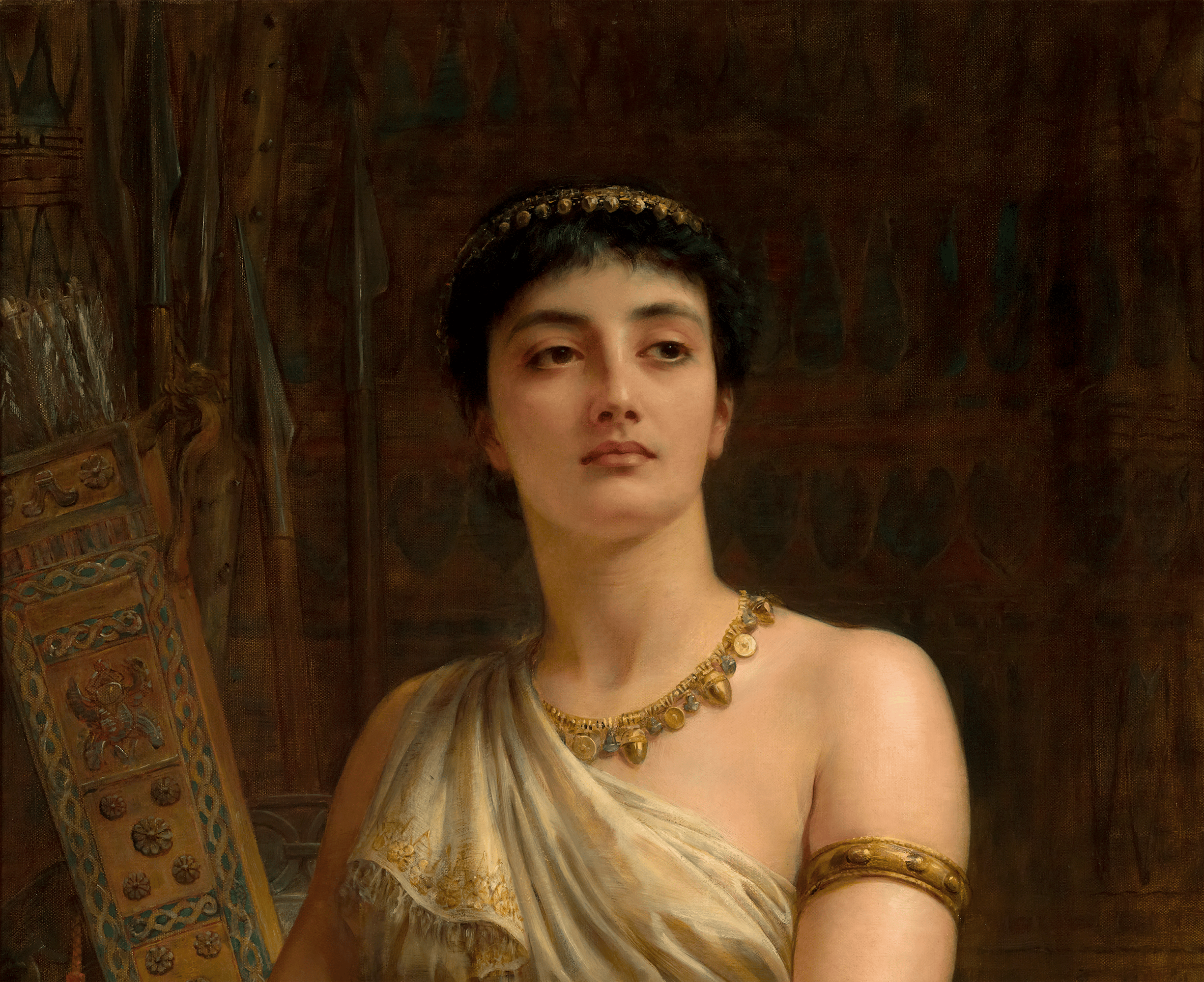 Merab and Michal by Edwin Longsden Long