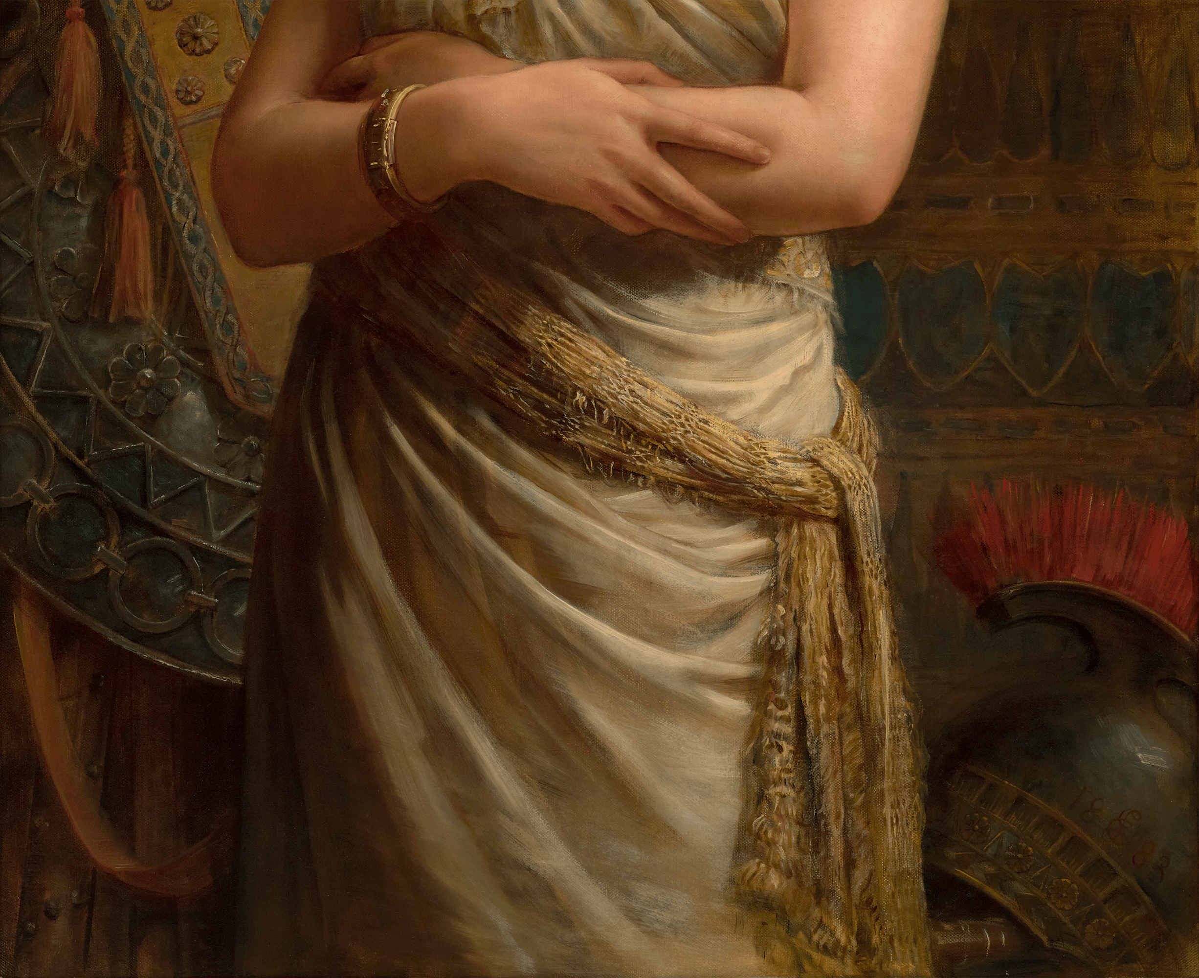 Merab and Michal by Edwin Longsden Long
