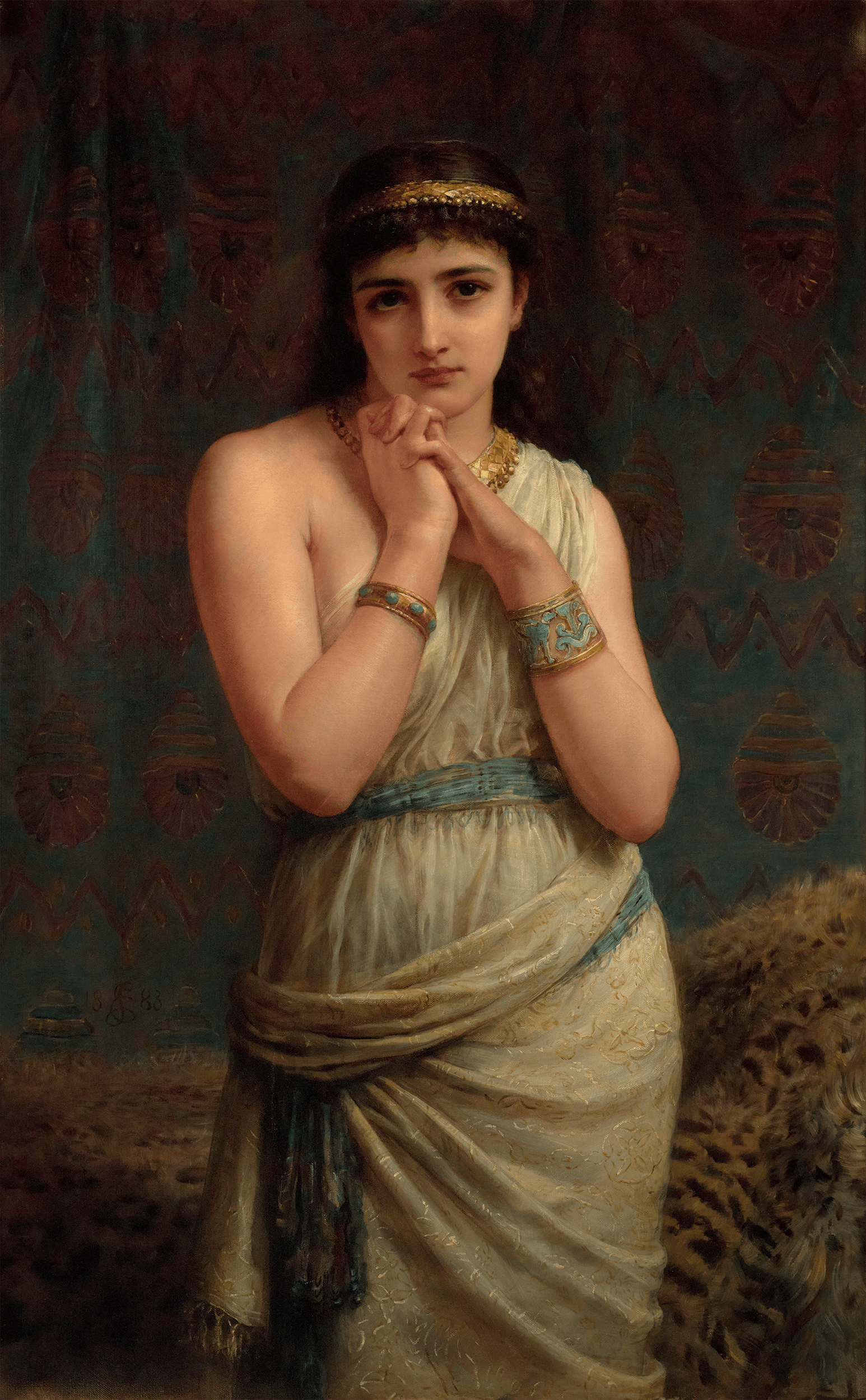 Merab and Michal by Edwin Longsden Long