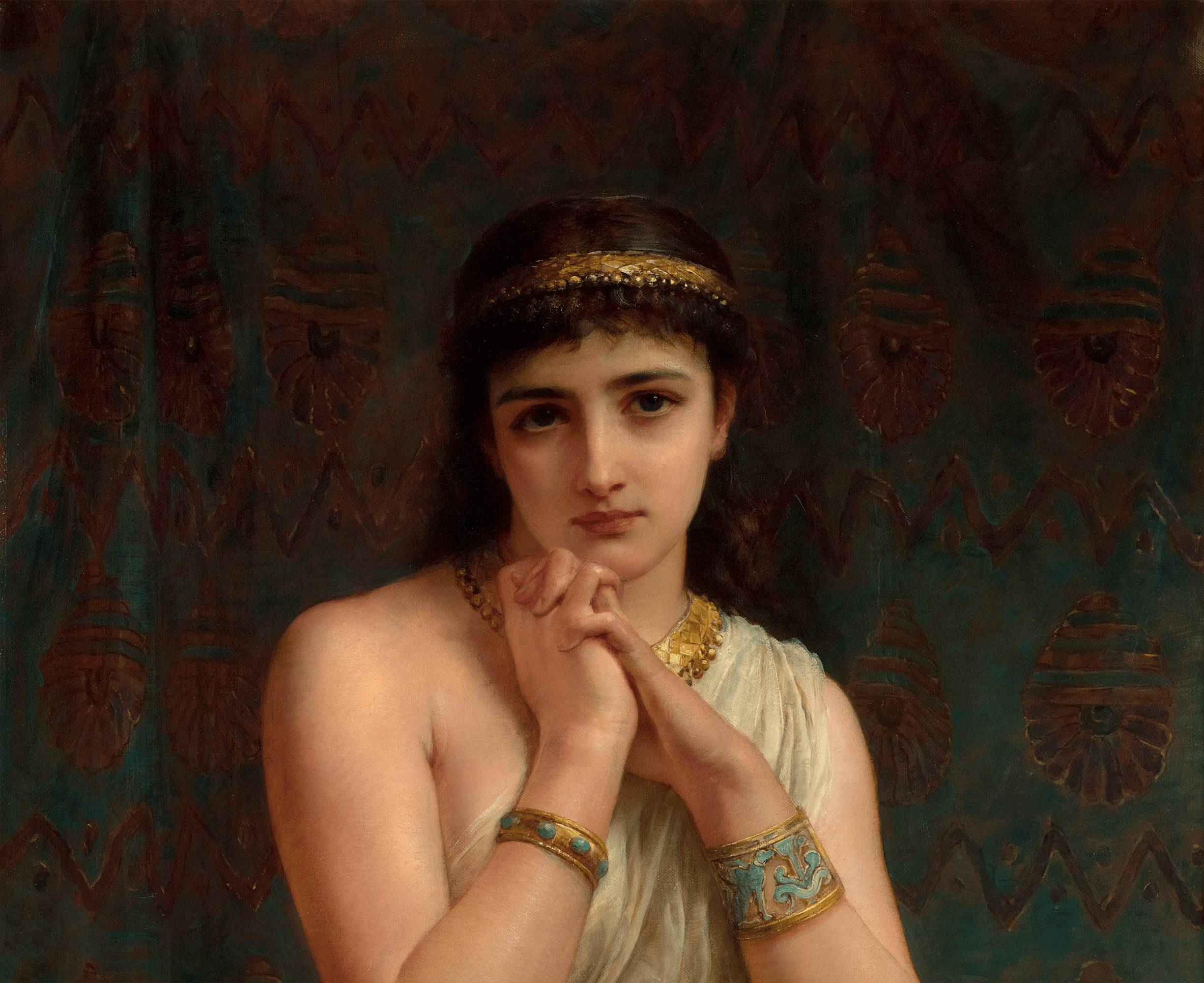Merab and Michal by Edwin Longsden Long