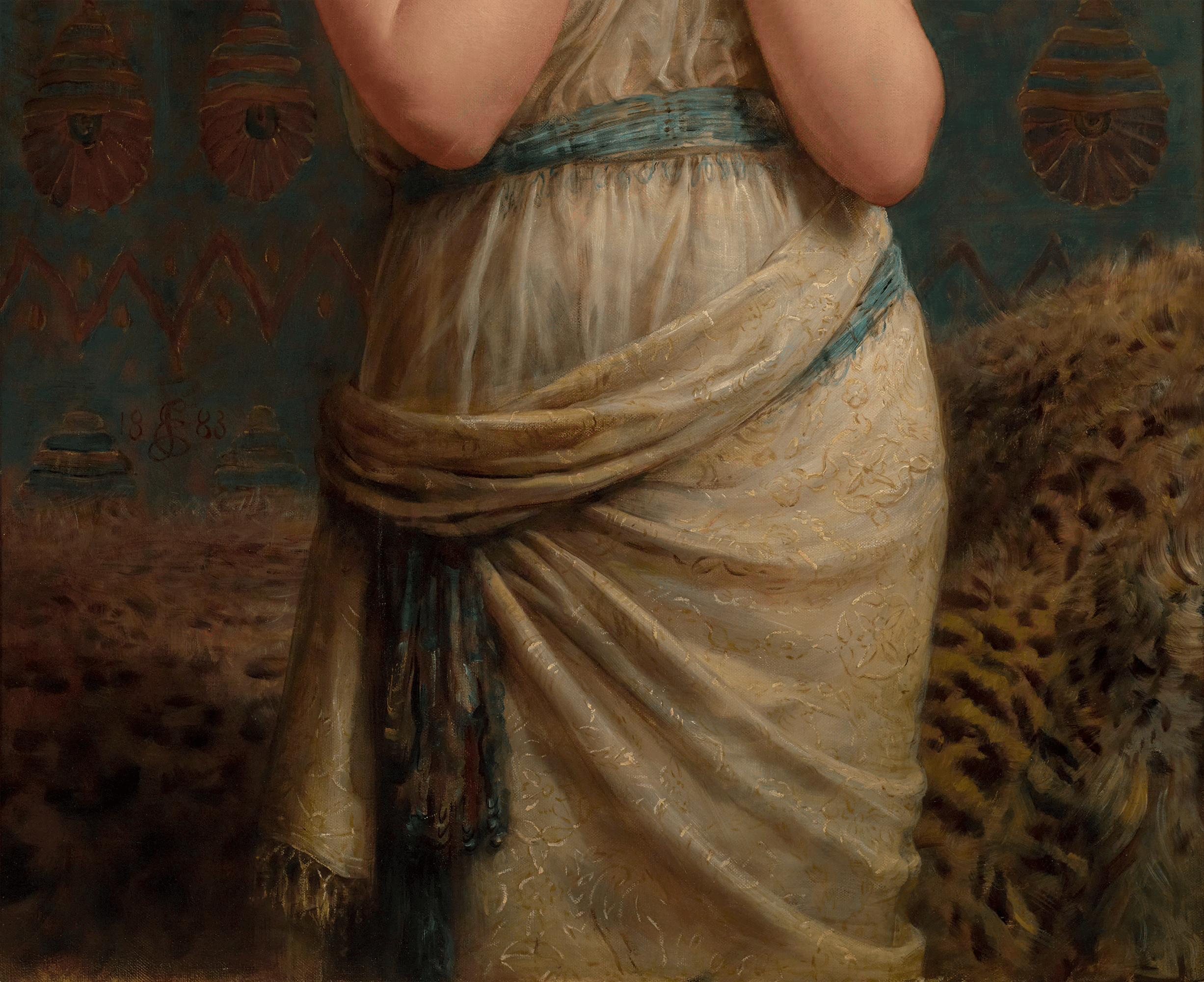 Merab and Michal by Edwin Longsden Long