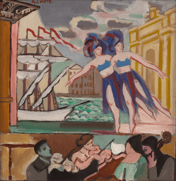 Étude pour Les Sœurs Dolly by André Lhote