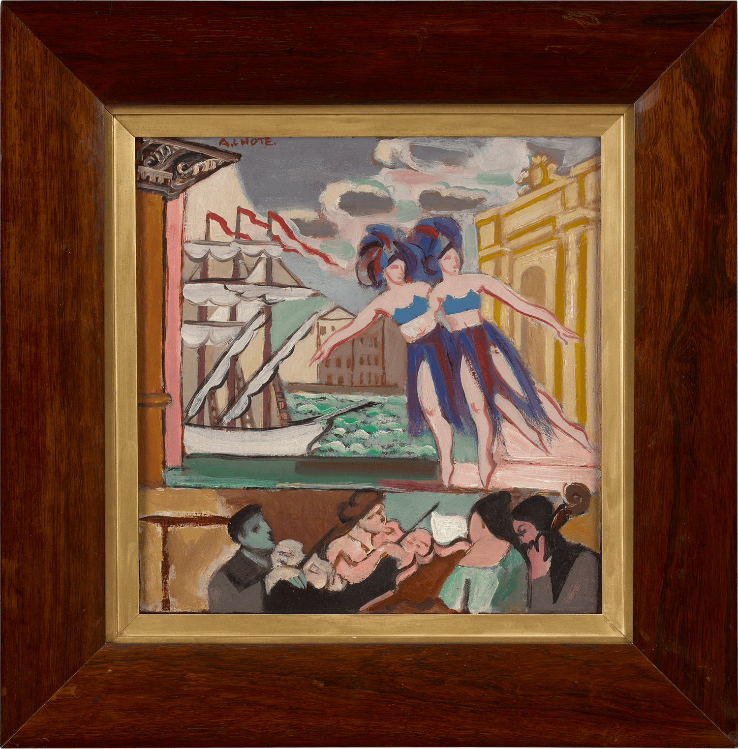 Étude pour Les Sœurs Dolly by André Lhote