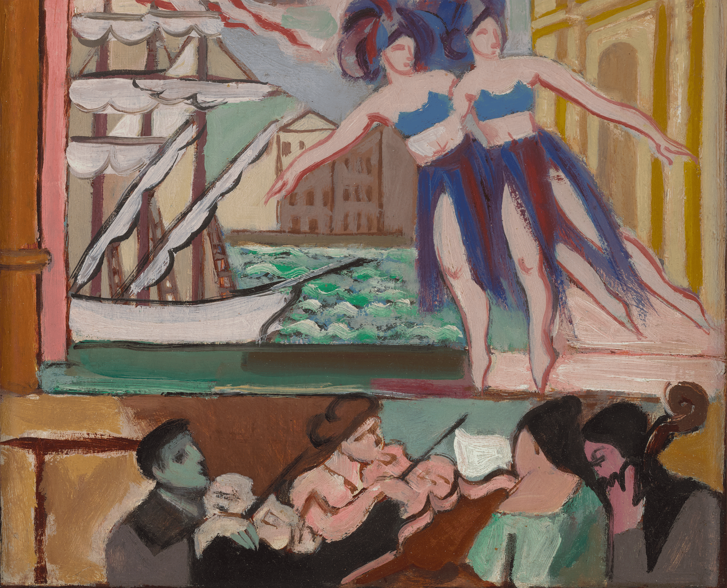 Étude pour Les Sœurs Dolly by André Lhote
