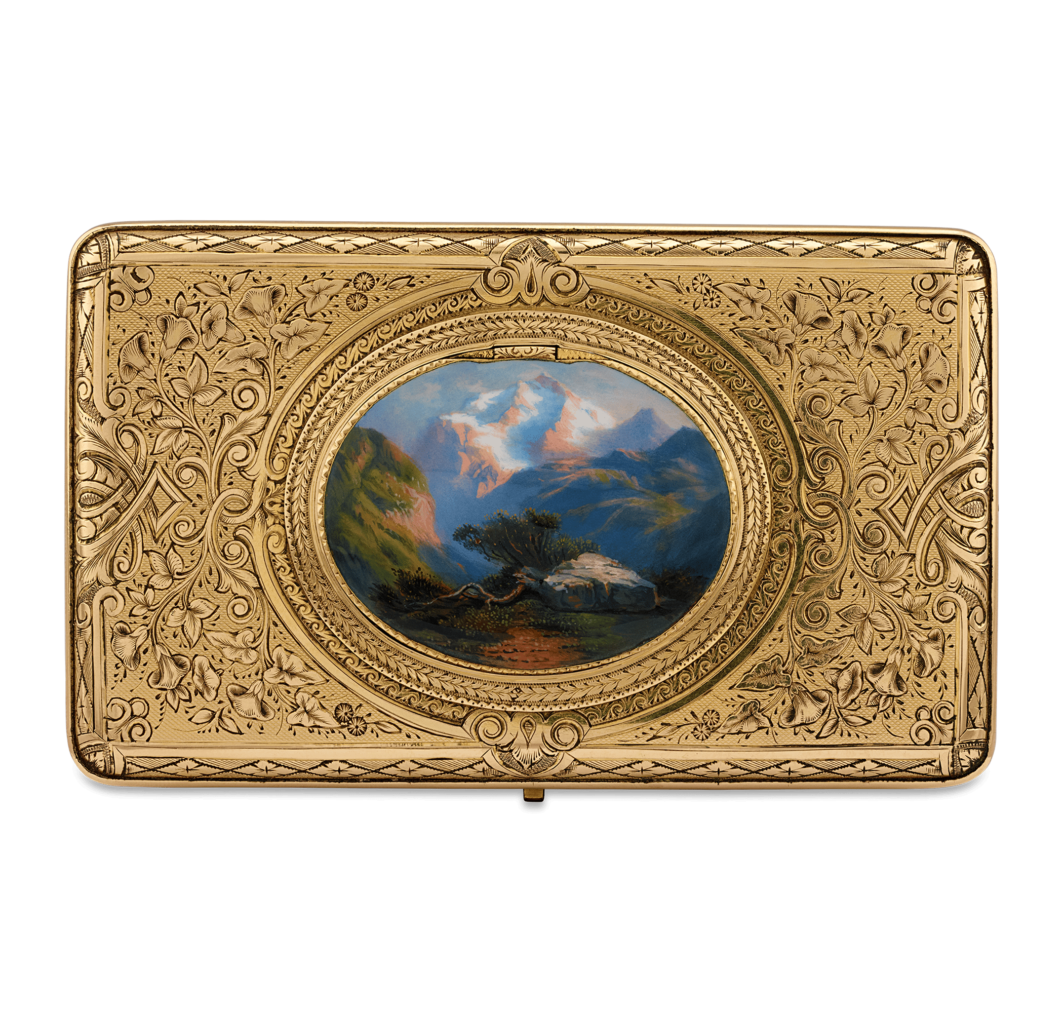 Gold Bird Box by Charles Bruguier