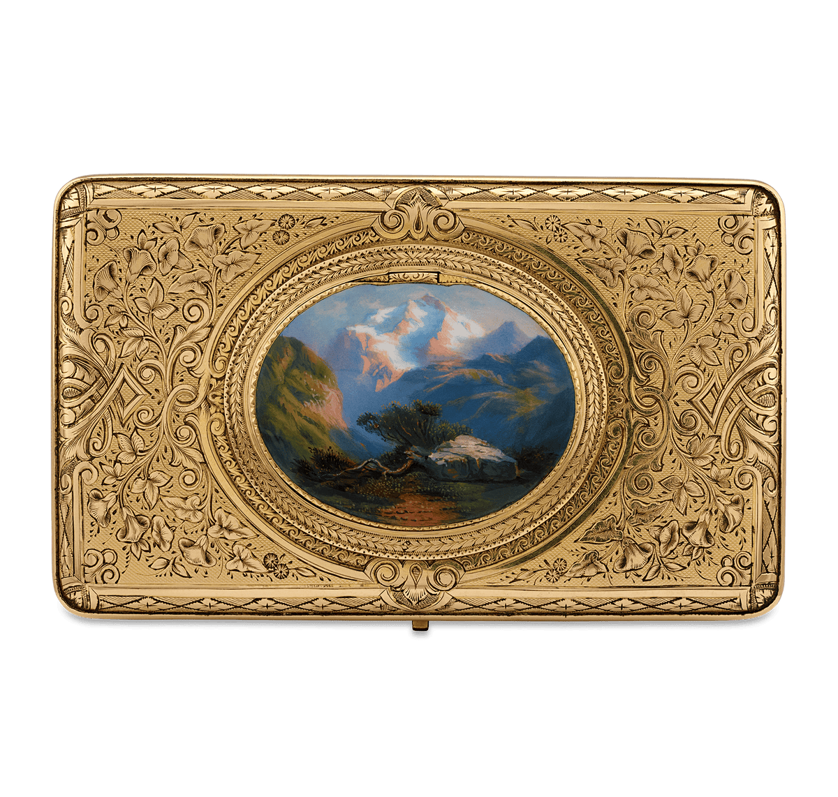 Gold Bird Box by Charles Bruguier