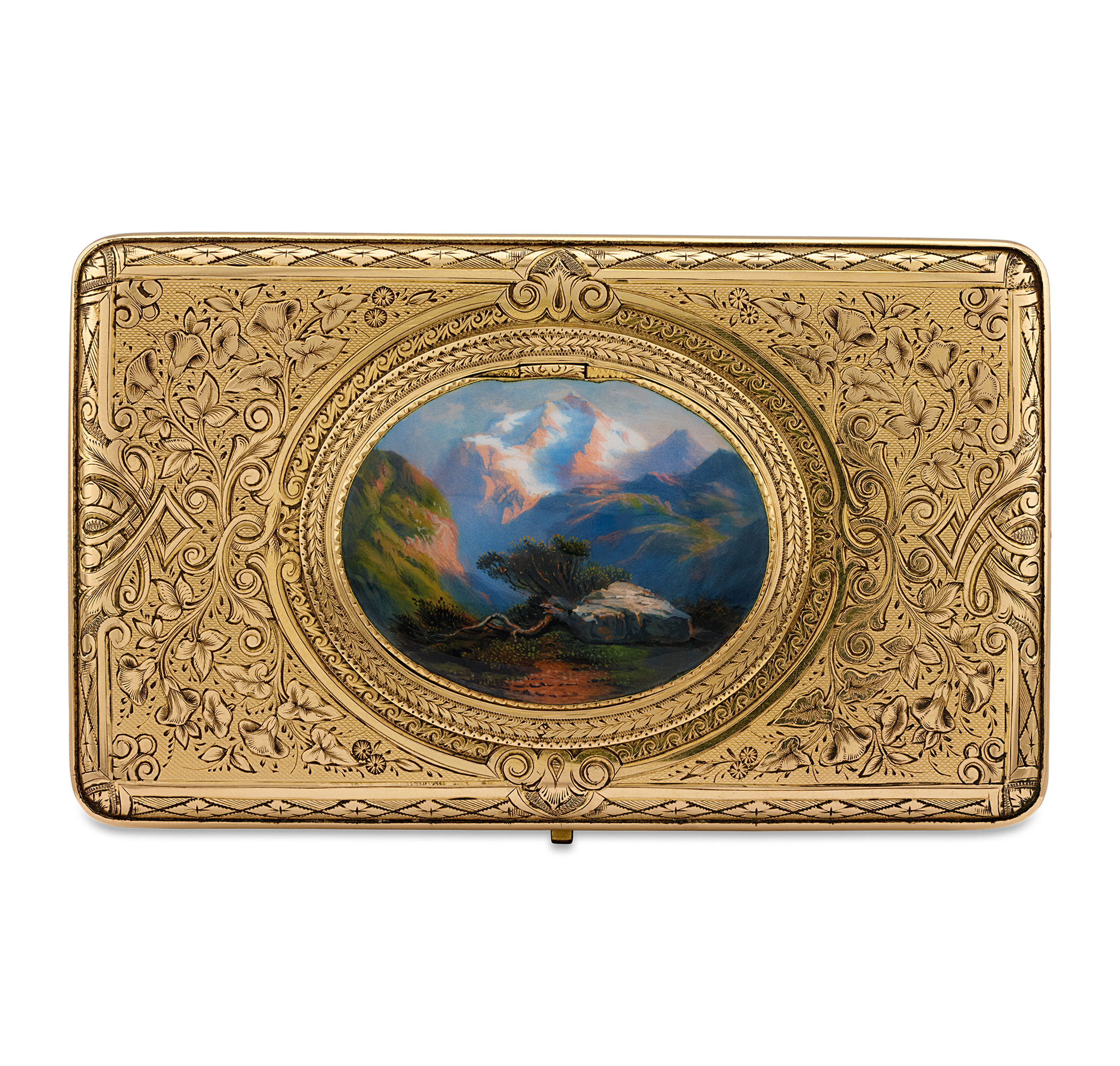 Gold Bird Box by Charles Bruguier