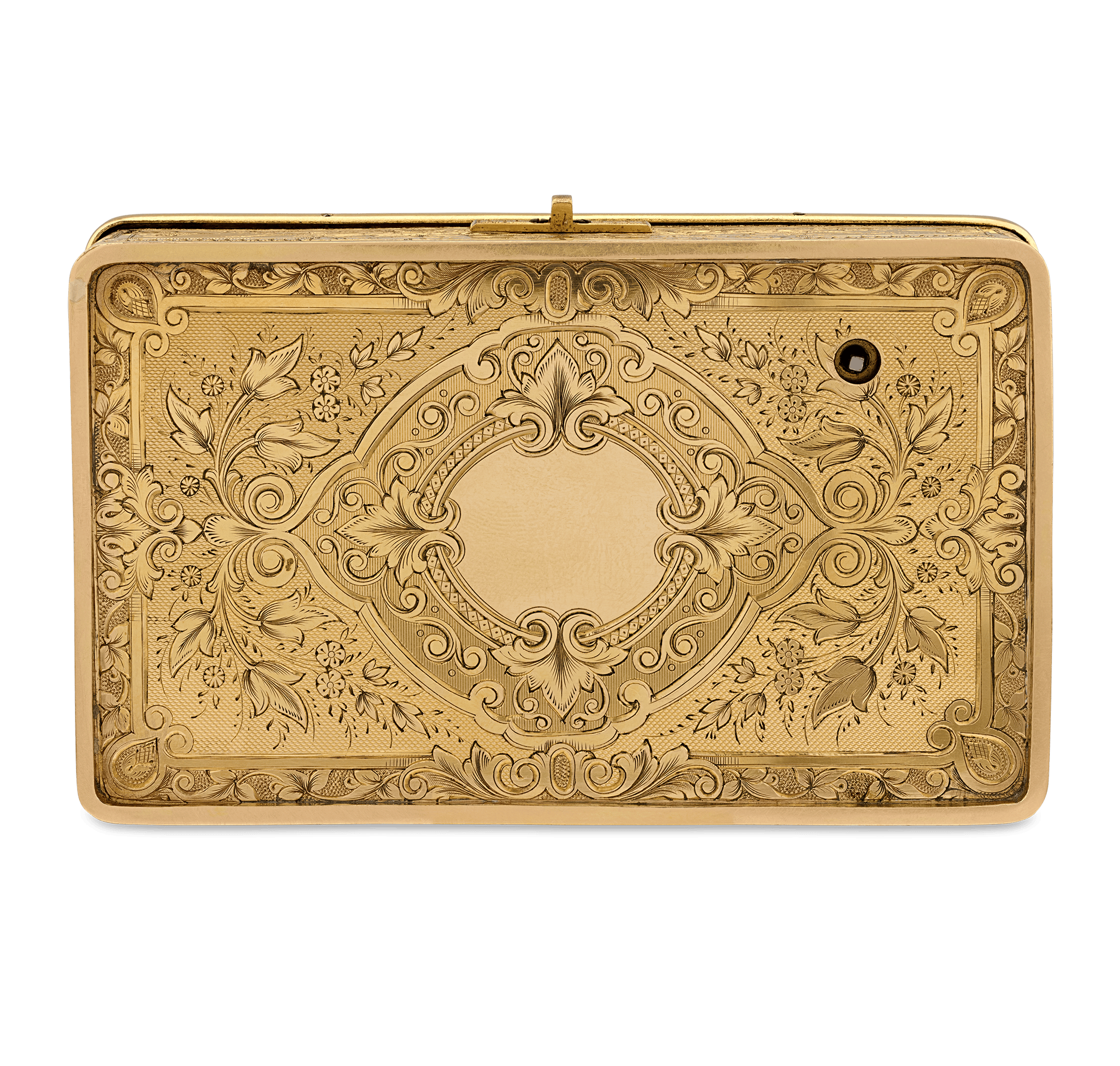 Gold Bird Box by Charles Bruguier