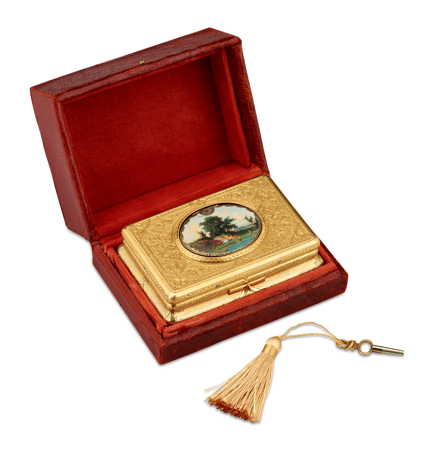 Silver Gilt Bird Box by Charles Bruguier