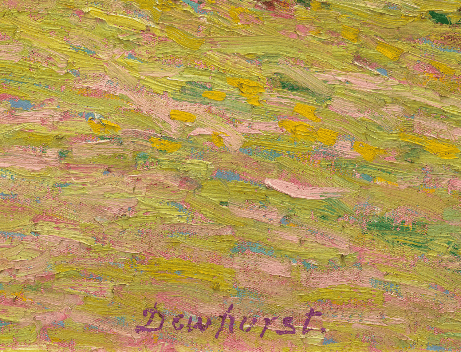Pink Granite Rocks by Wynford Dewhurst