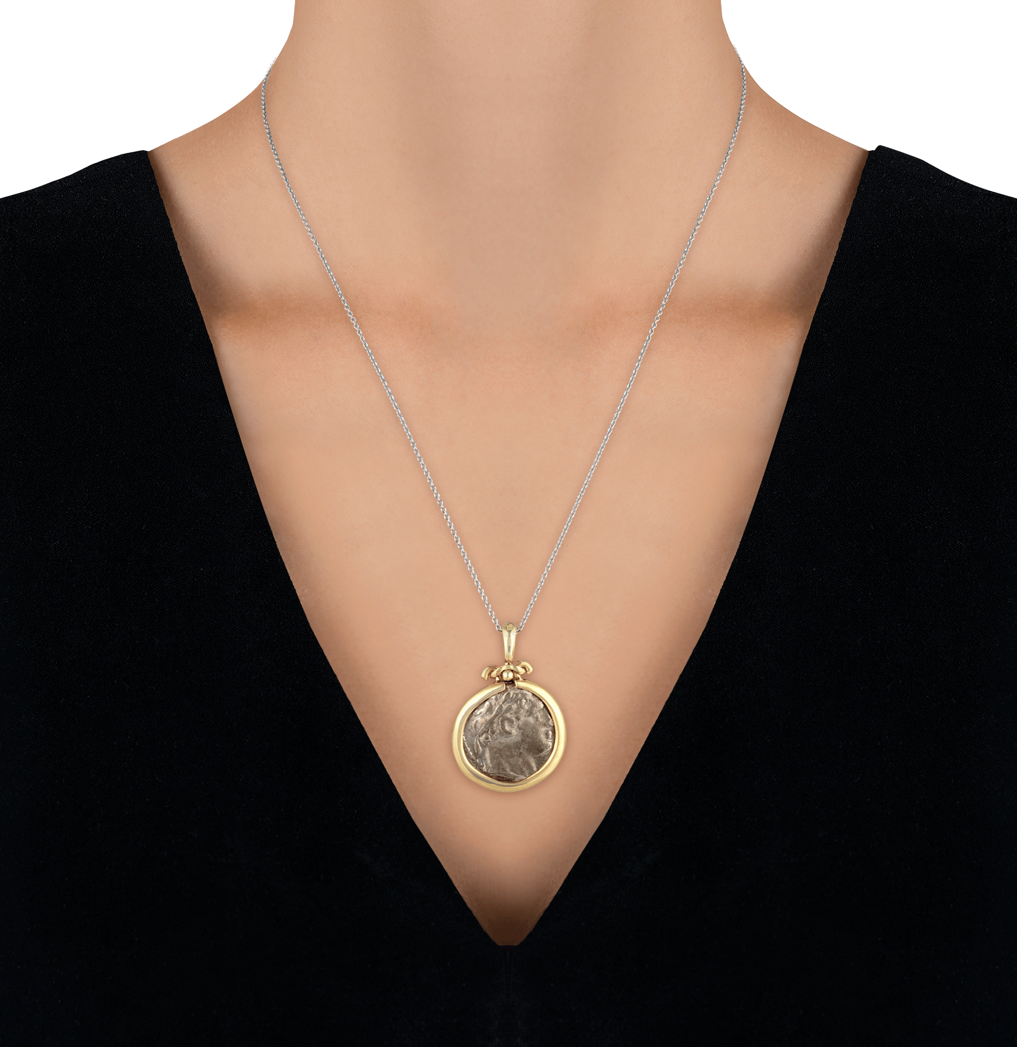 Tyrian Half Shekel Coin Pendant