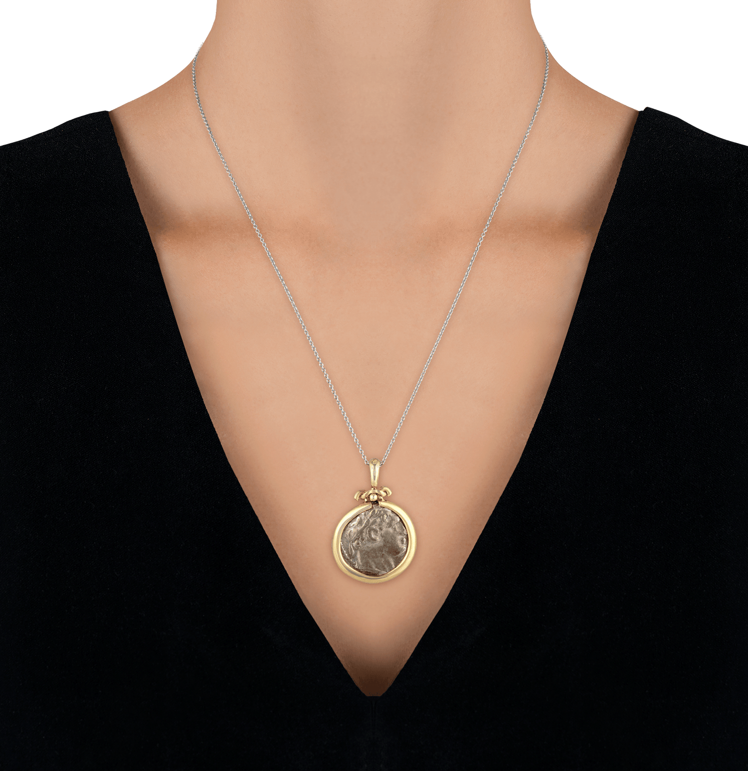Tyrian Half Shekel Coin Pendant
