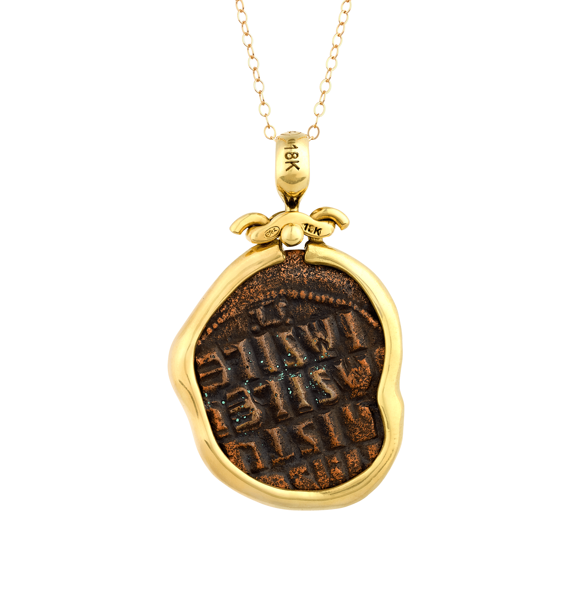 Jesus Christ Follis Coin Pendant