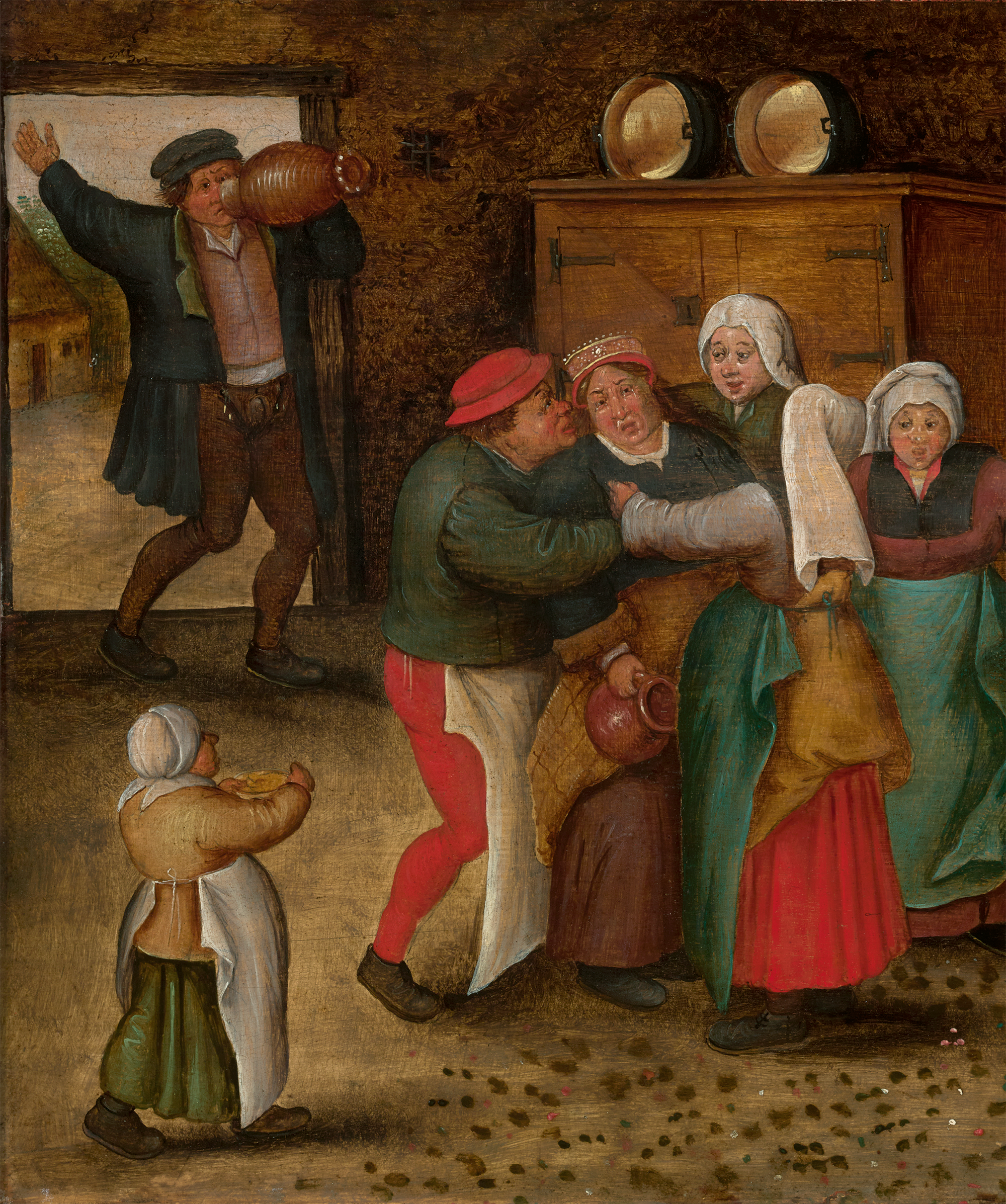 The Blessing of the Bridal Bed by Pieter Brueghel the Younger