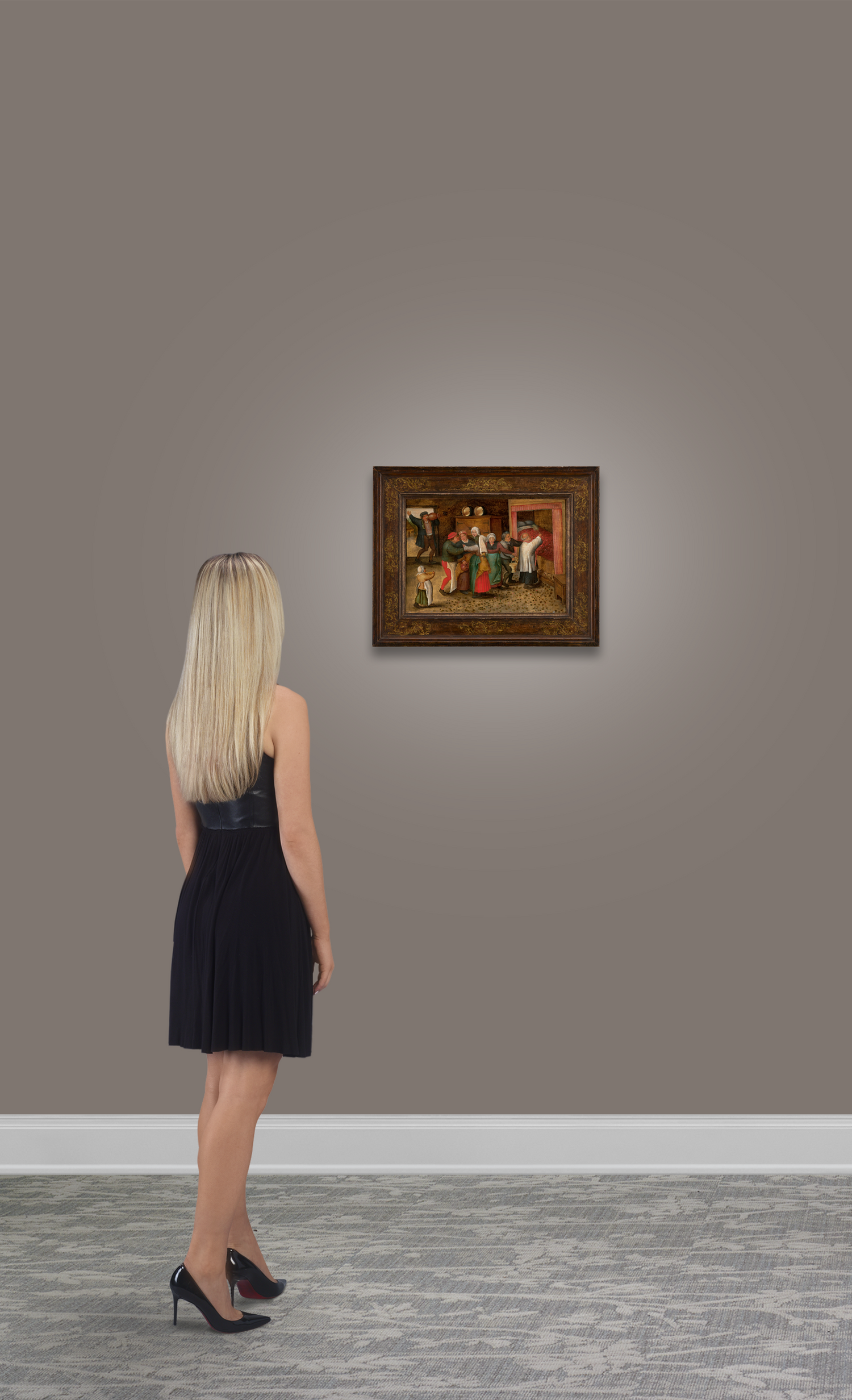 The Blessing of the Bridal Bed by Pieter Brueghel the Younger