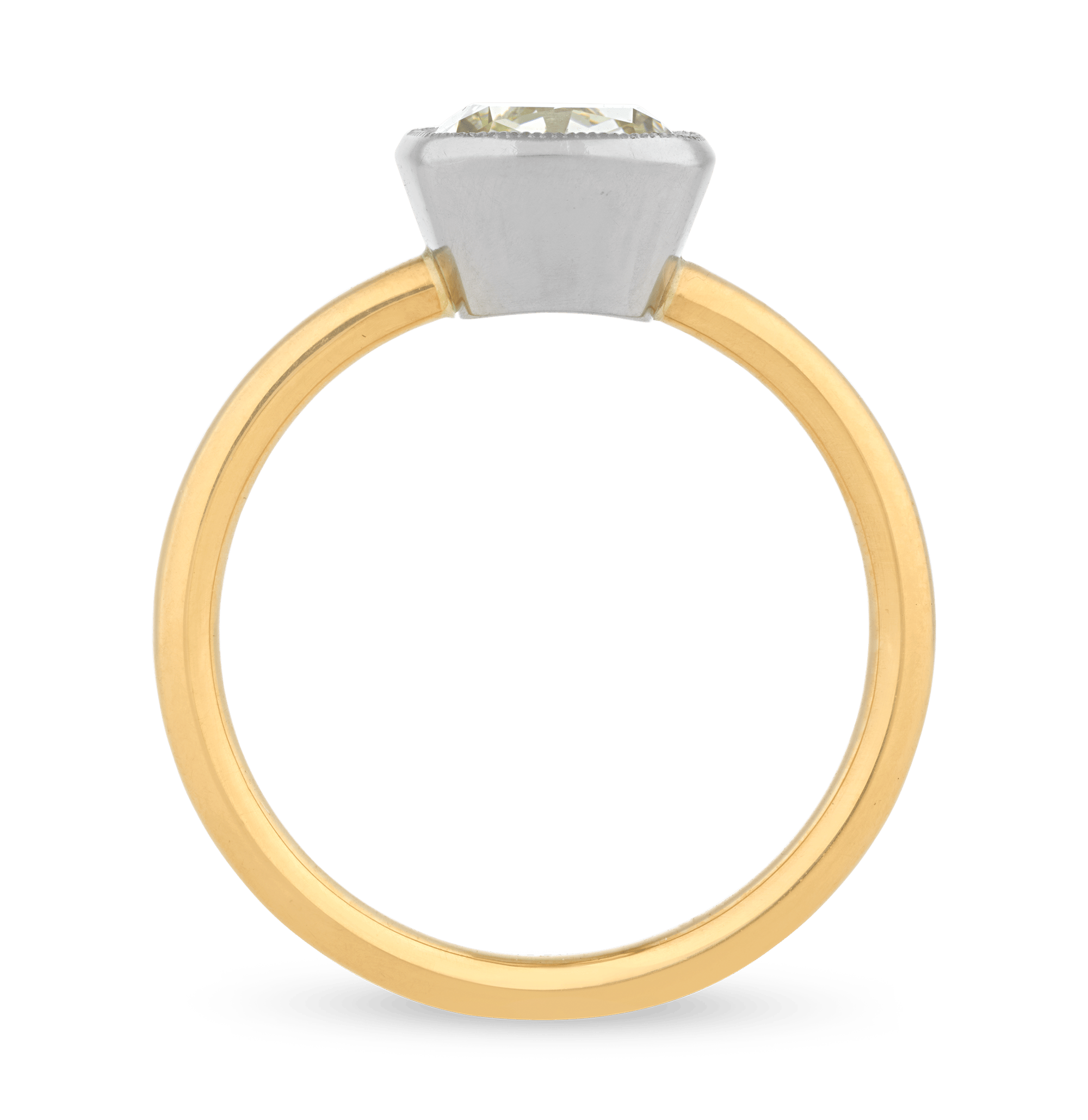 Cushion-Cut Diamond Ring, 1.90 Carats