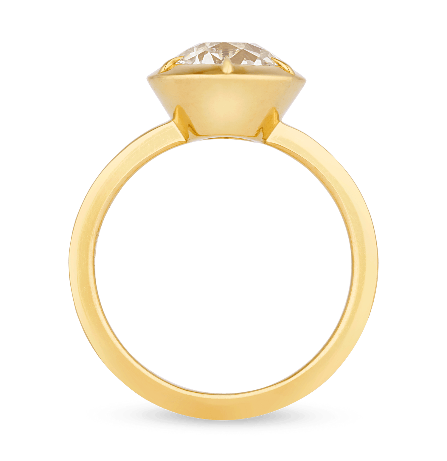 Old European Cut Diamond Ring, 1.82 Carats