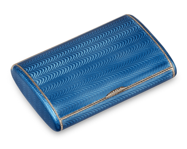 Fabergé Guilloché Enamel Case